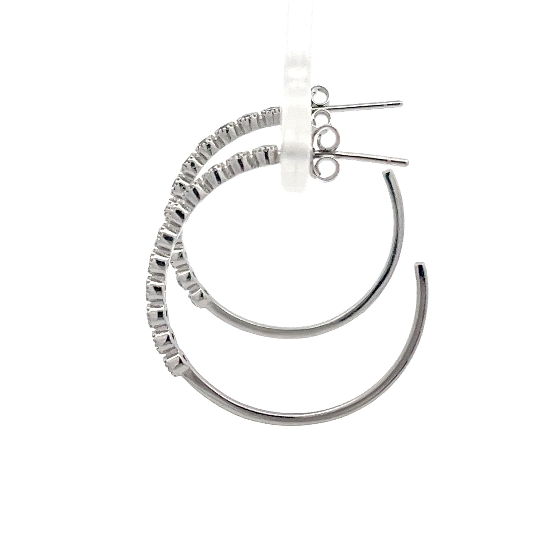 Creolen Sterling Silber 925 Ohrringe