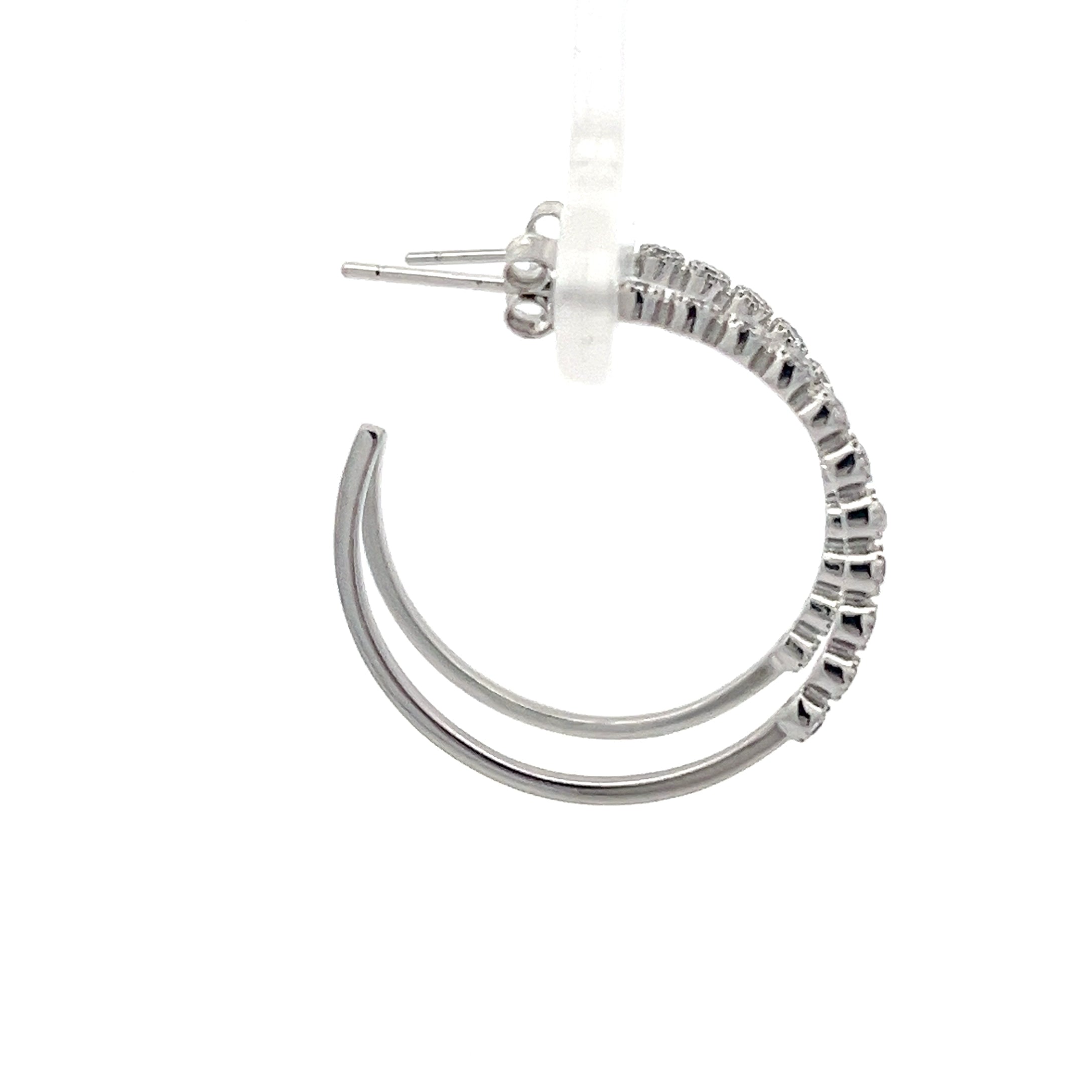 Creolen Sterling Silber 925 Ohrringe