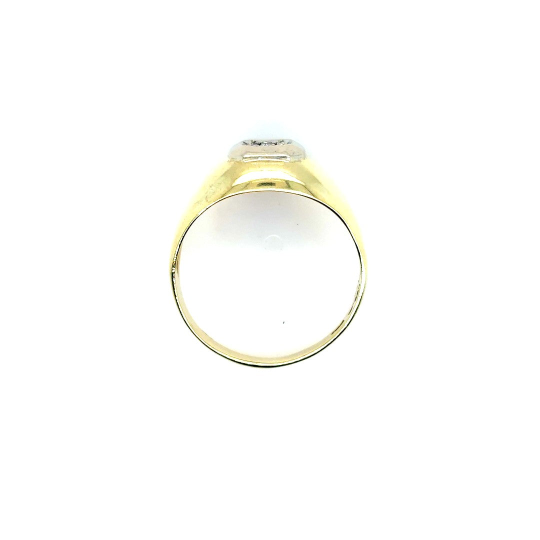 Ring Gelbgold Brillanten 585/14kt Gr.60