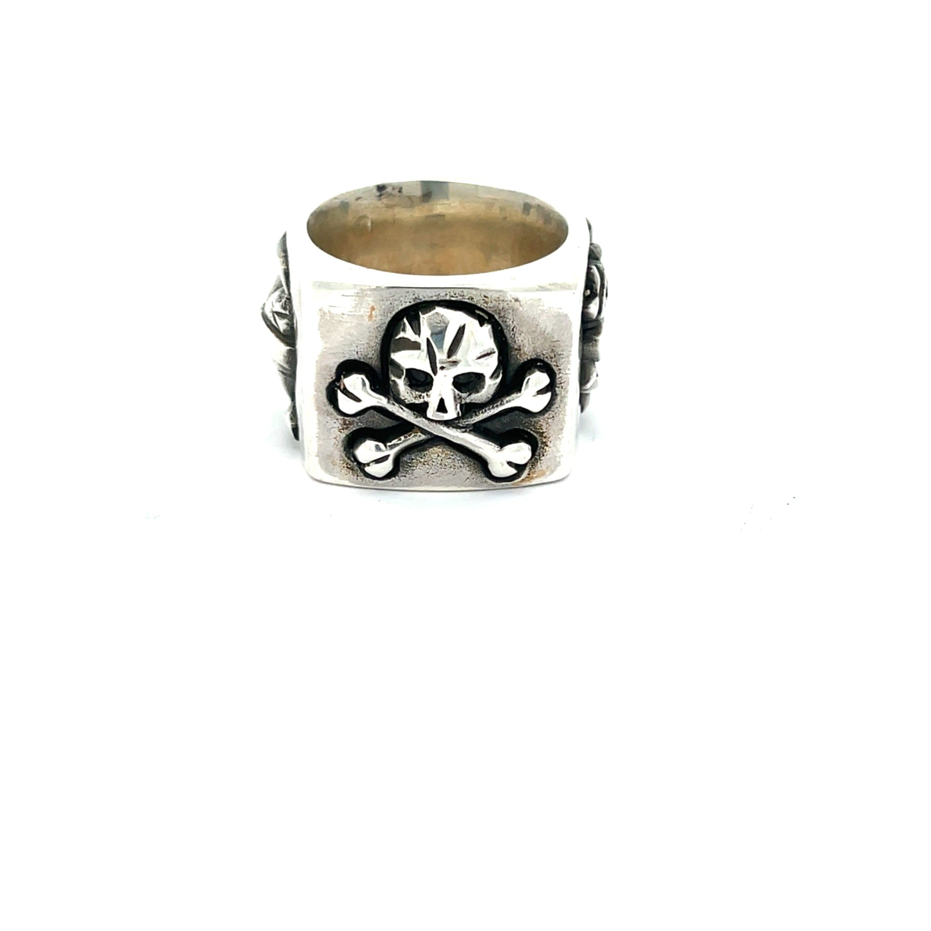 Biker-  Rockabilly Sterling Silber Ring *60