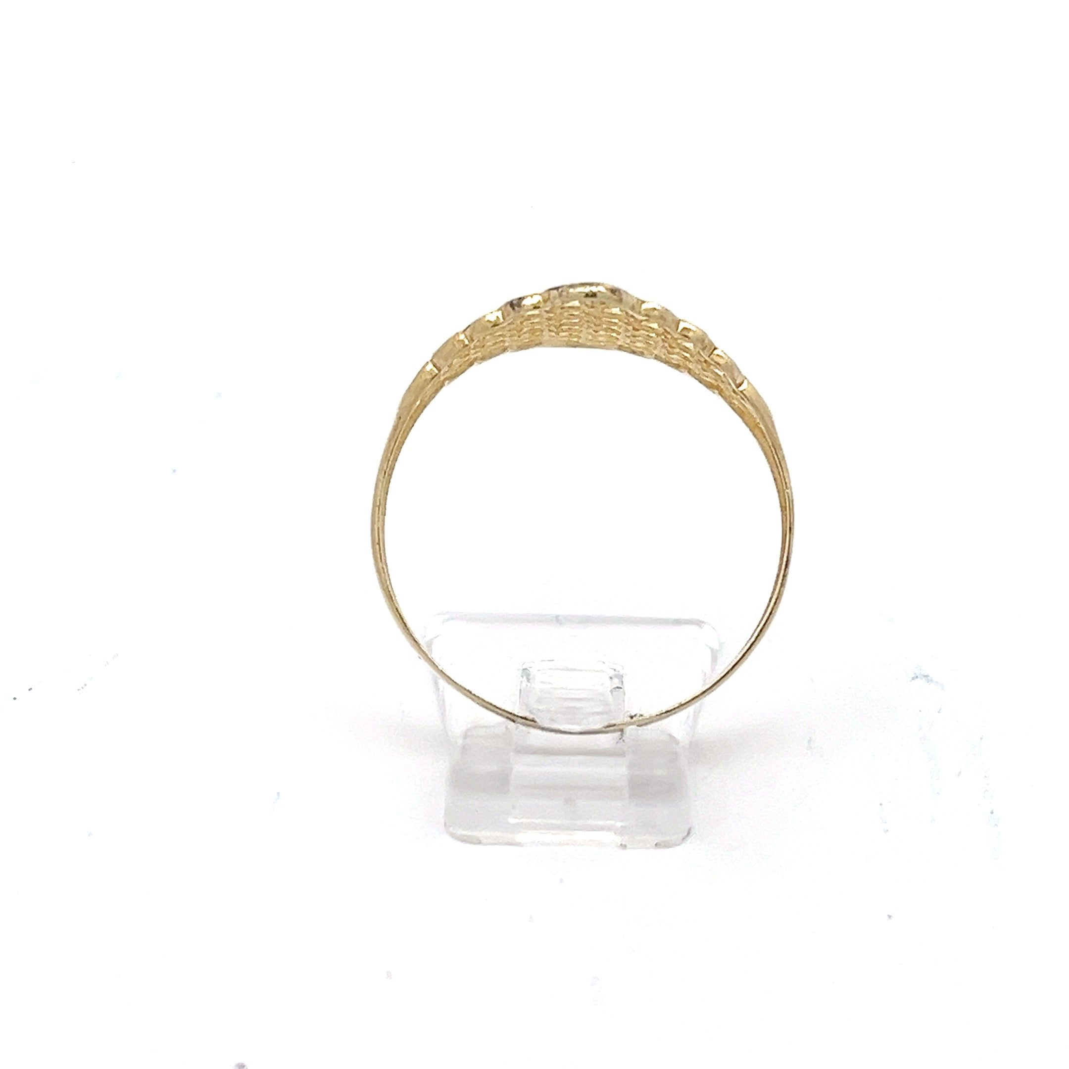 Sterling Silber 925 Ring vergoldet *66