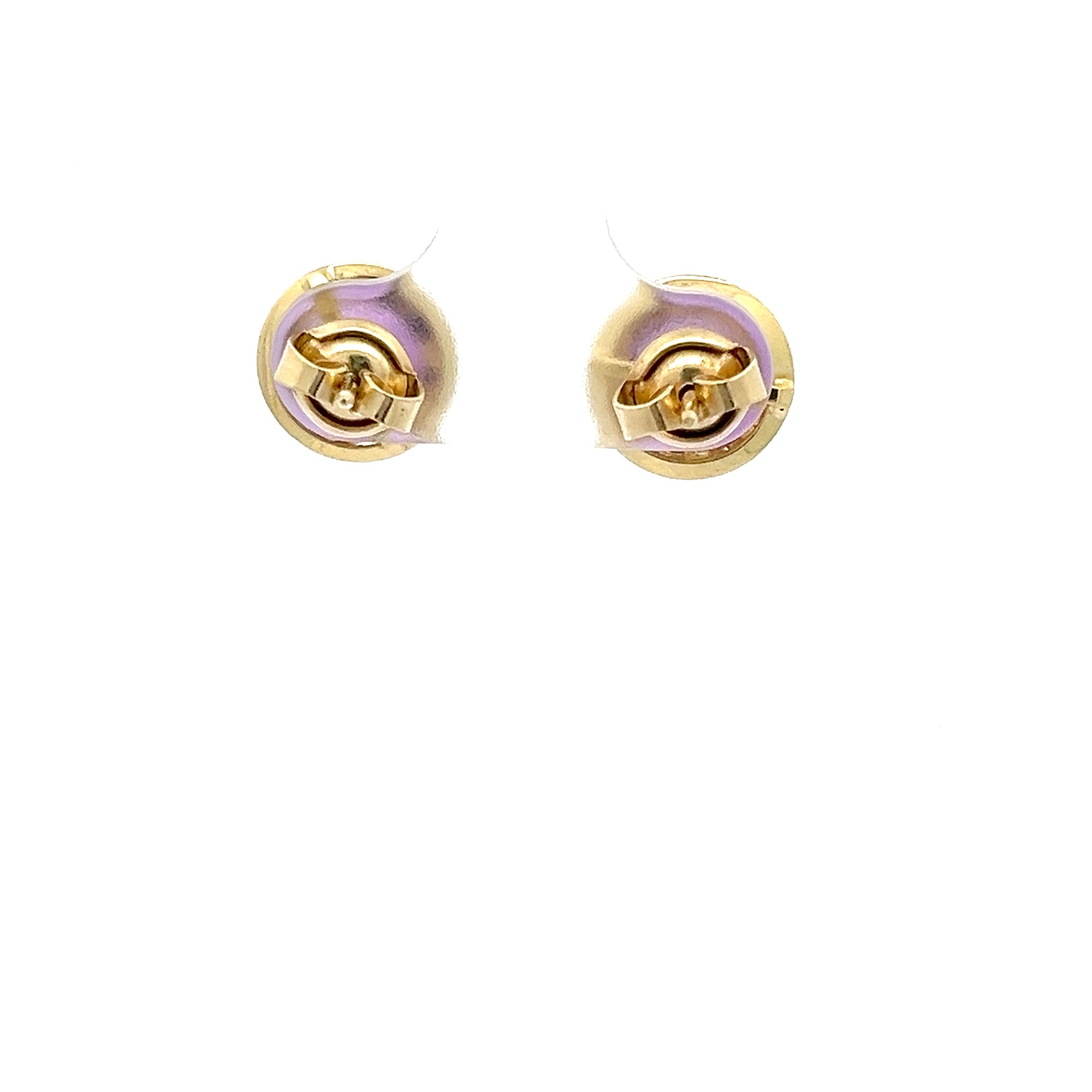 Amethysten Ohrringe Gelb Gold 585 14 Karat