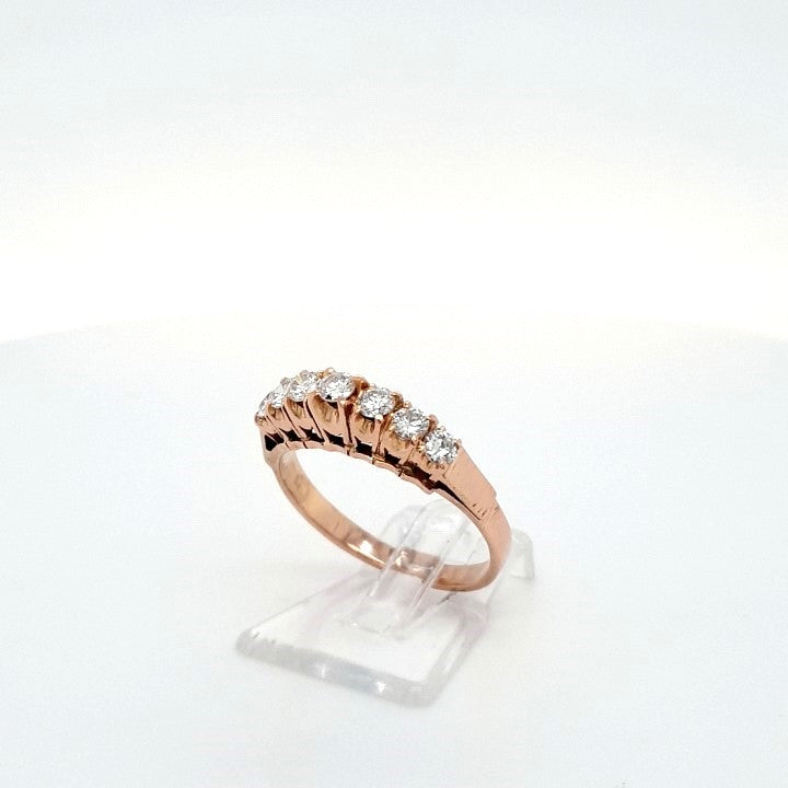 Ring Gelb Gold 750 Brillanten Damen Schmuck