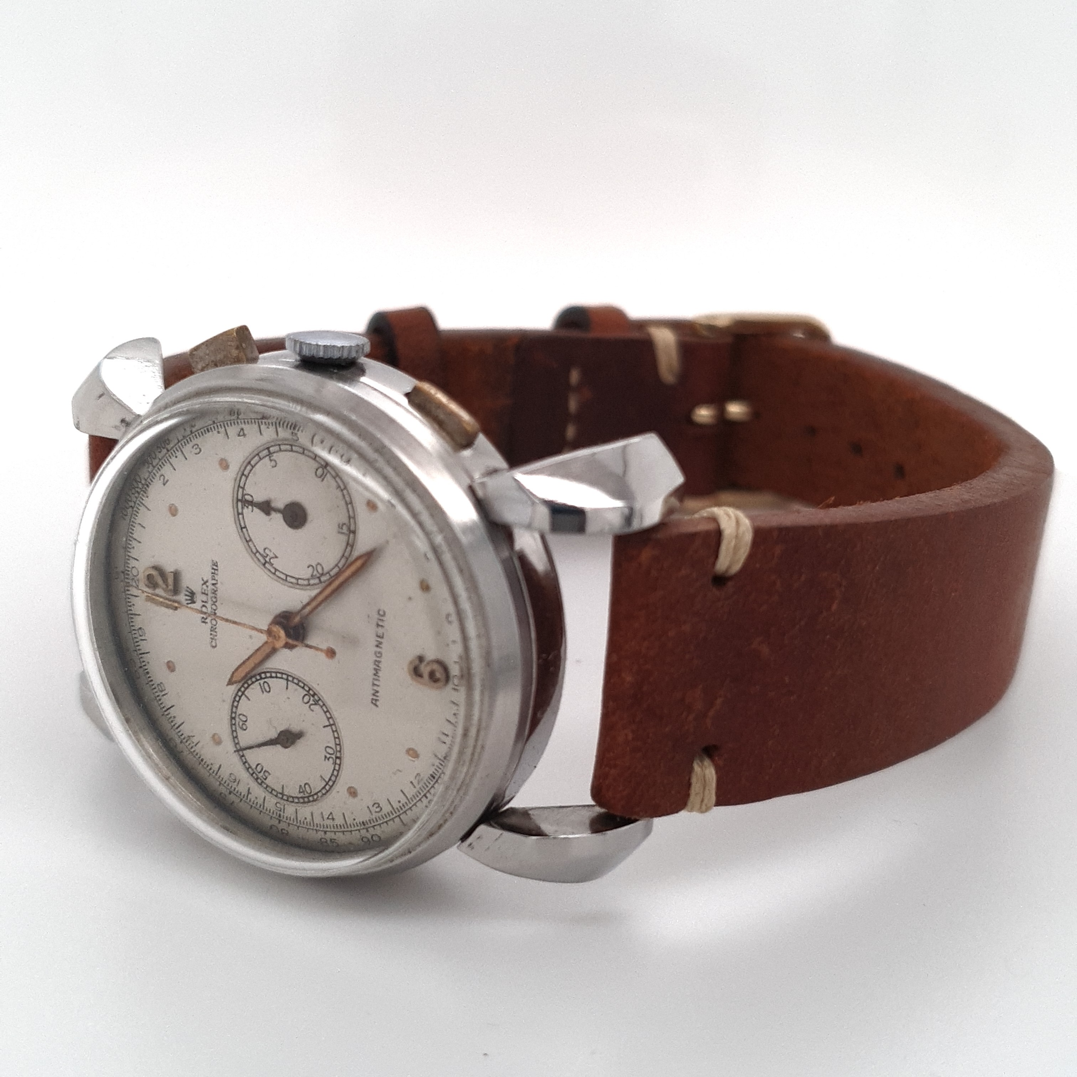 Rolex Chronograph Antimagnetic Stahl 35 mm Ref.: 4099 Unisex