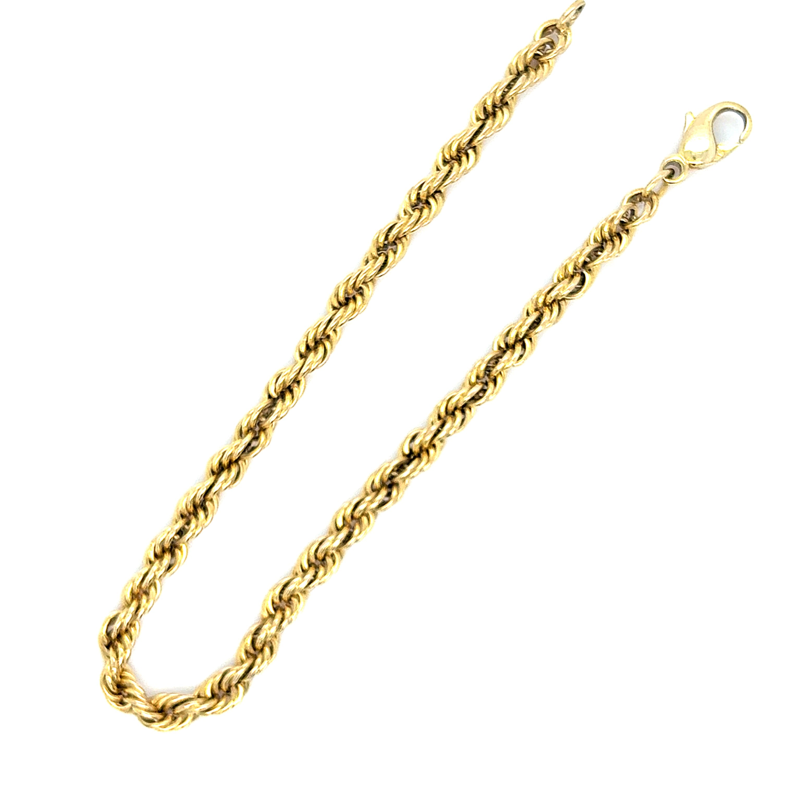 Armband Drehkordel Gold 333 8 kt Unisex
