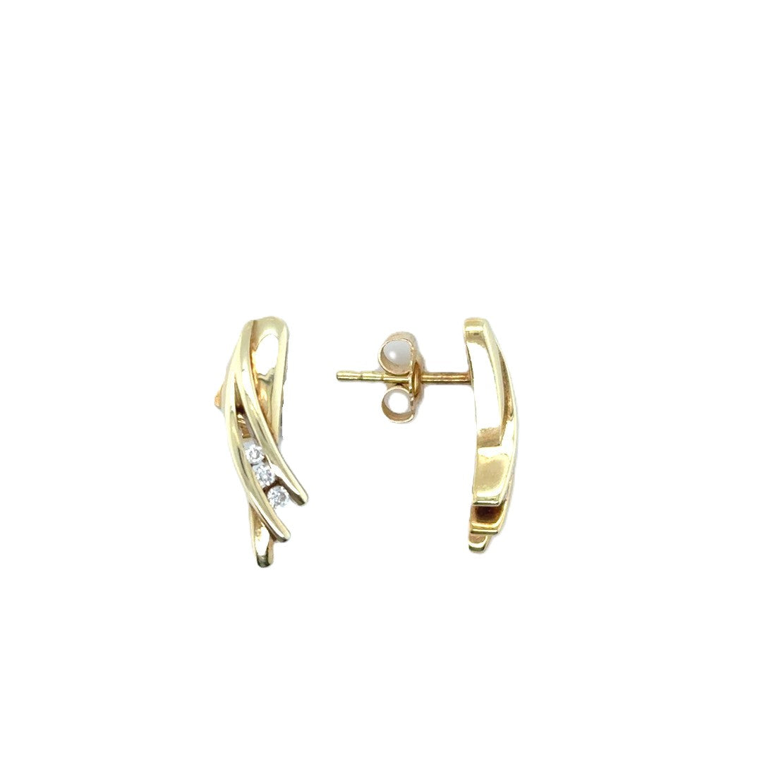 Ohrringe Ohrstecker Gelbgold 585/14kt