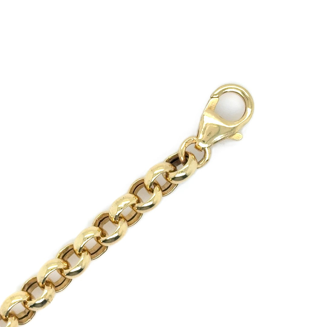 Erbsarmband Gelbgold 375/9kt ca.19,5cm