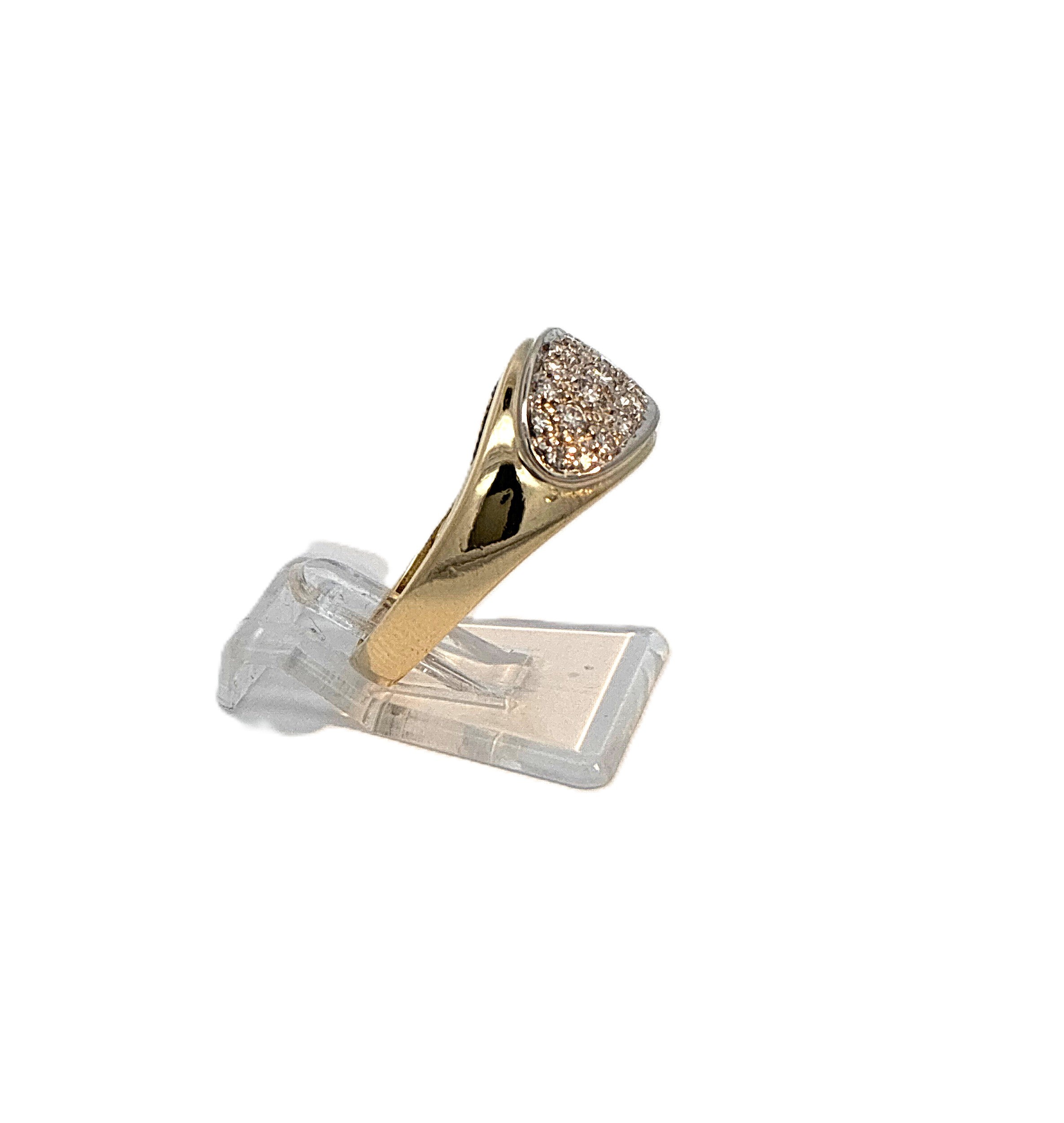 Ring Gelb Gold Brillanten 585/14kt