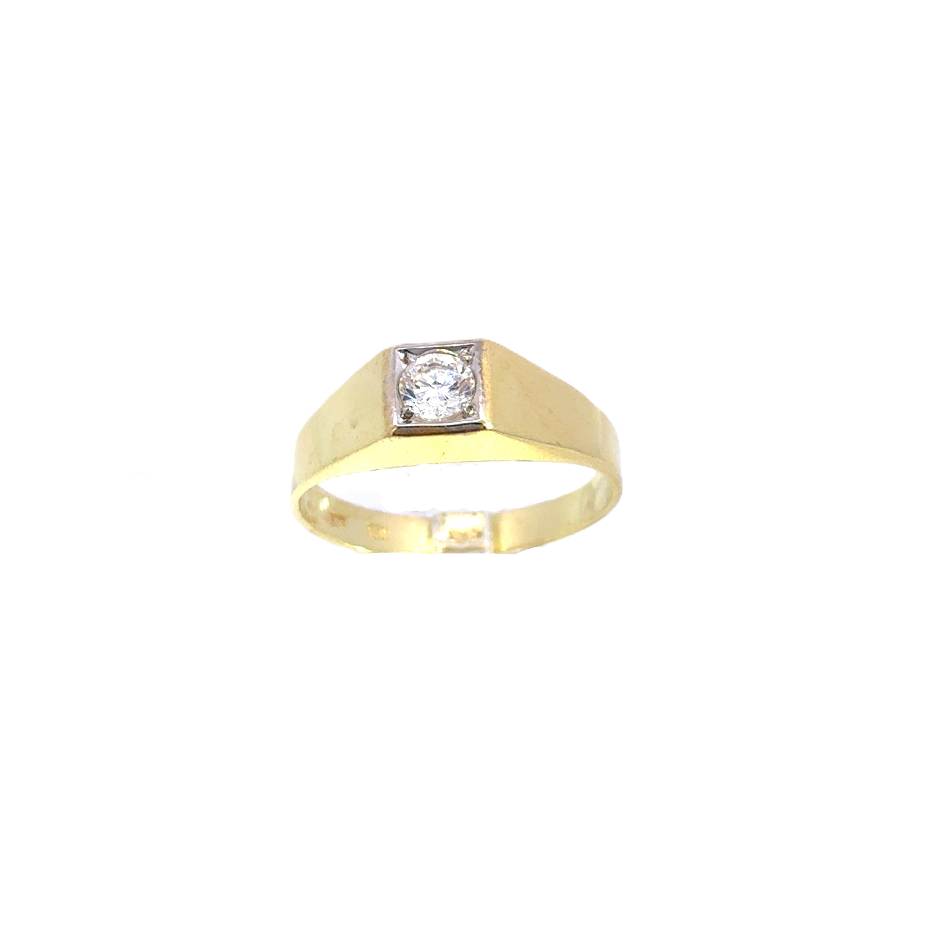 Ring Gelb Gold 333/8 kt  Damen Zirkonia Schmuck 215994