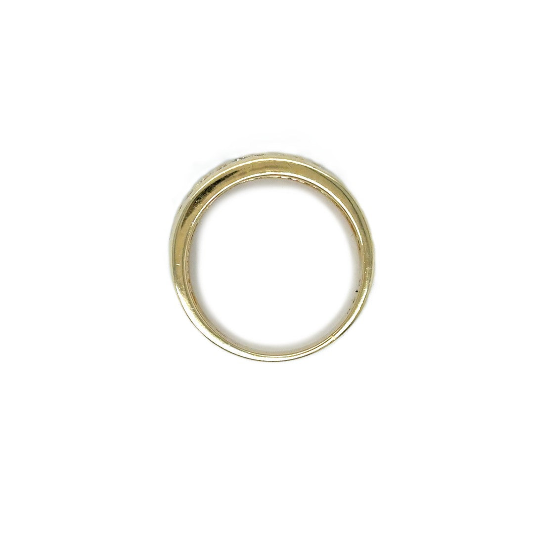 Ring Gelbgold 585 14kt Gr.52 Brillanten