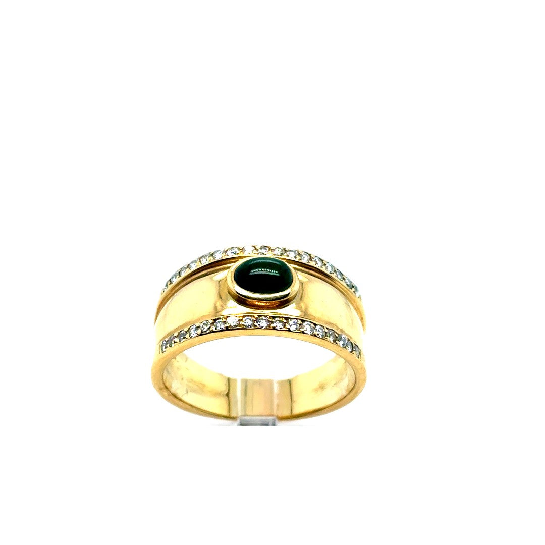Ring Gelbgold 750/18kt Gr.59
