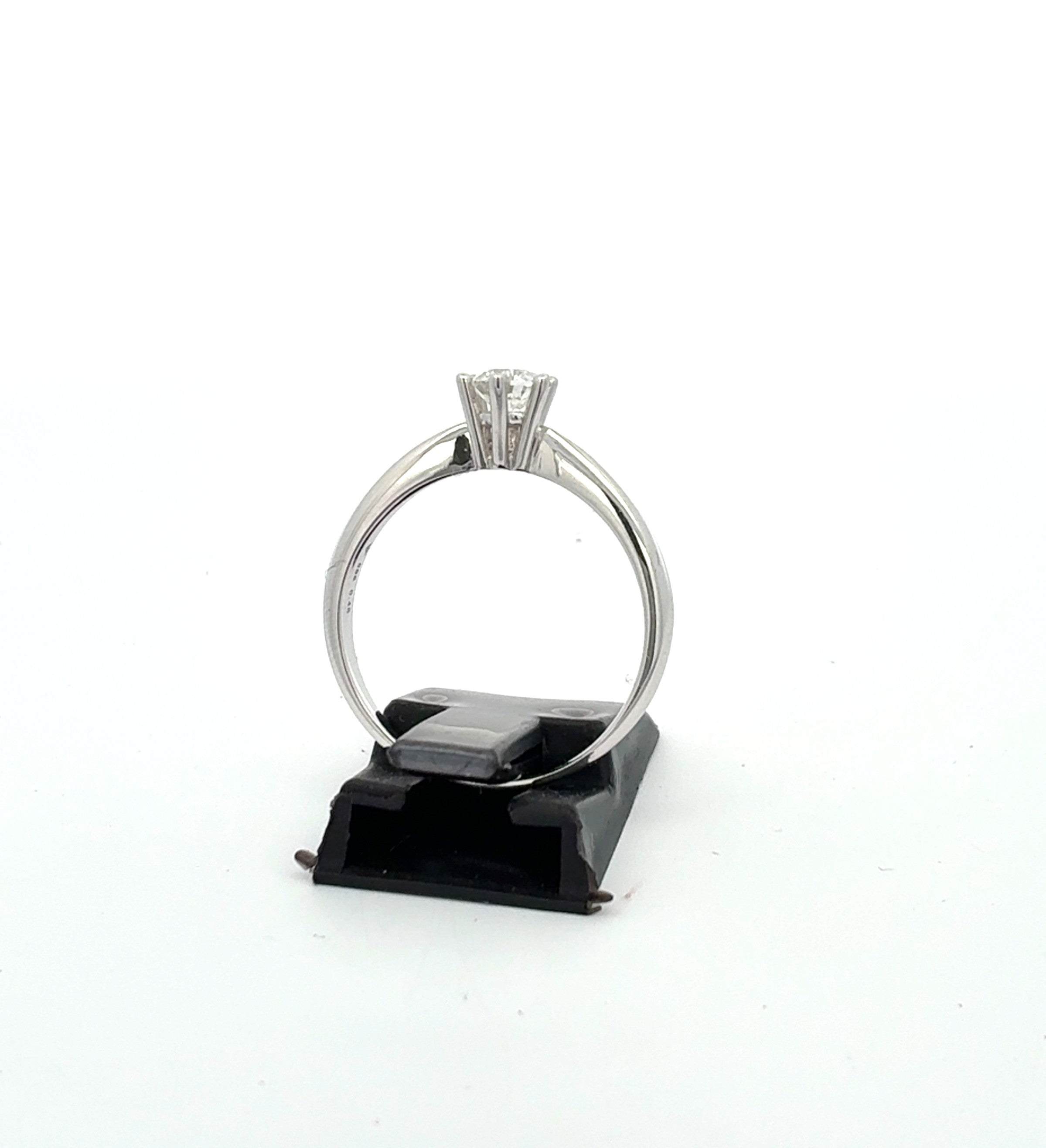 Ring Weiß Gold 585 Brillant Damen Schmuck Geschenk