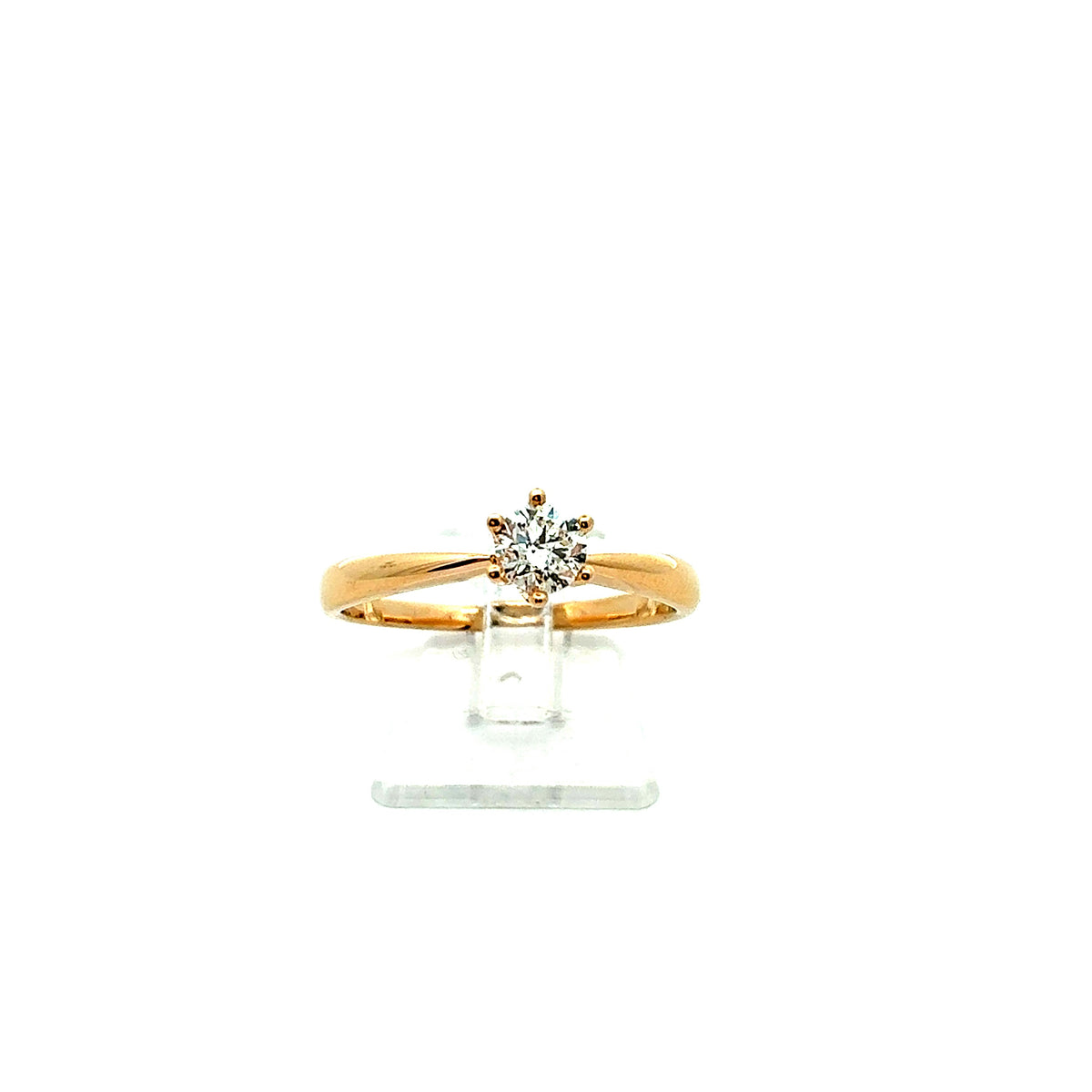 Damen Ring Gelbgold 585 *59*  Brillanten ca. 0,45 ct 246326