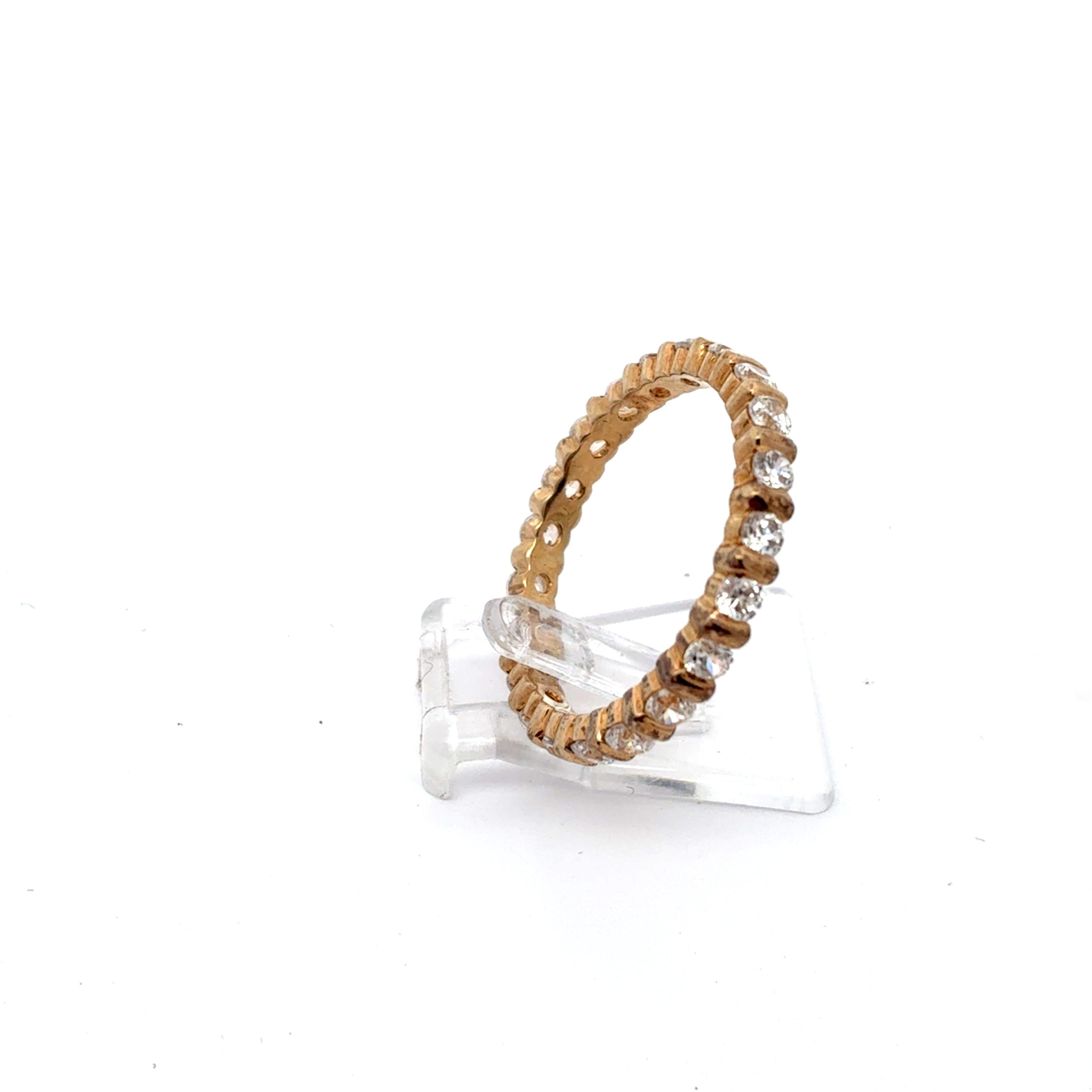 Damen Ring Gelb Gold 333/ 8 kt Zirkonia 232590