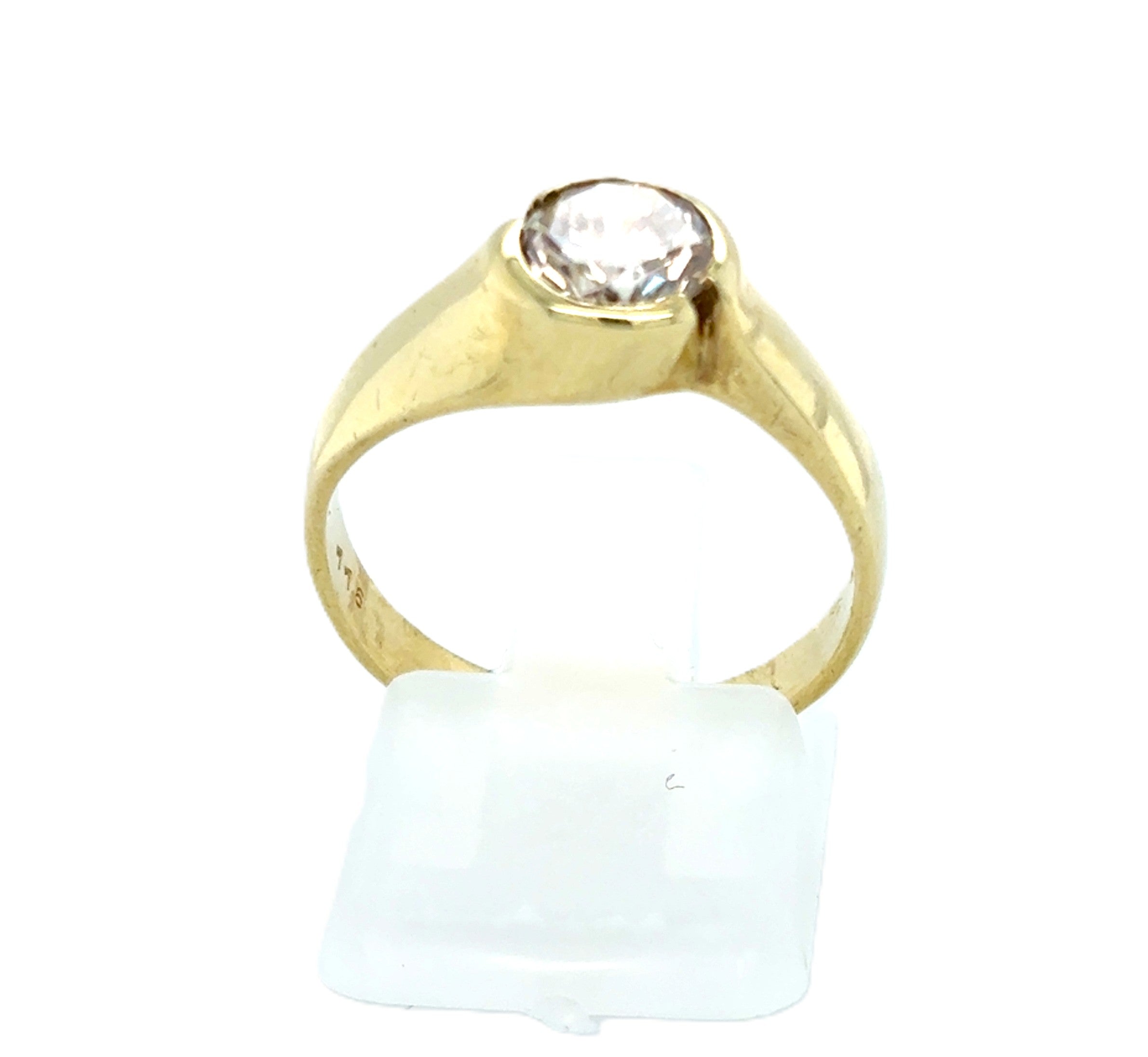 Brillantring Gelb Gold 585 14 kt