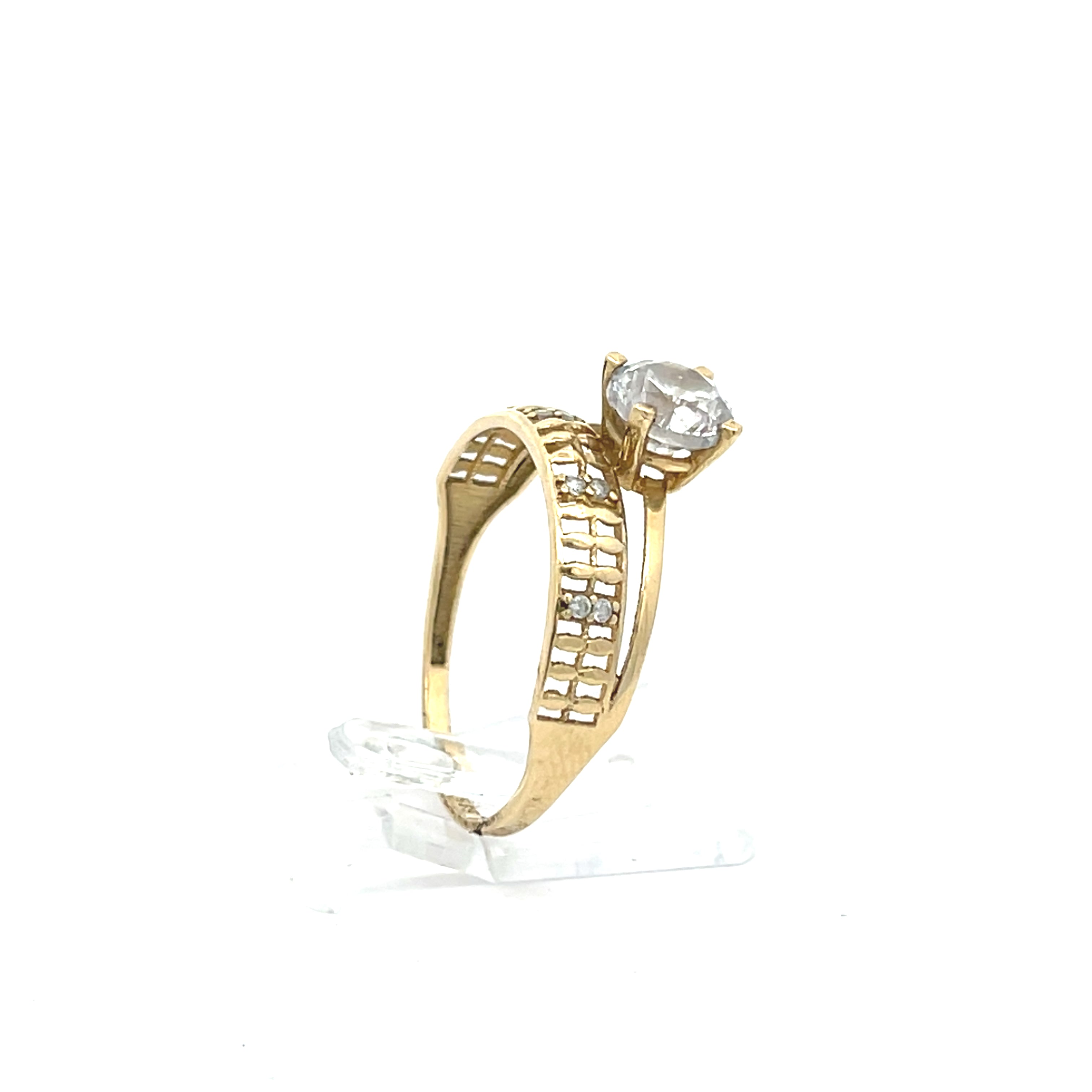 Ring Gelb Gold 585/14kt Gr.61