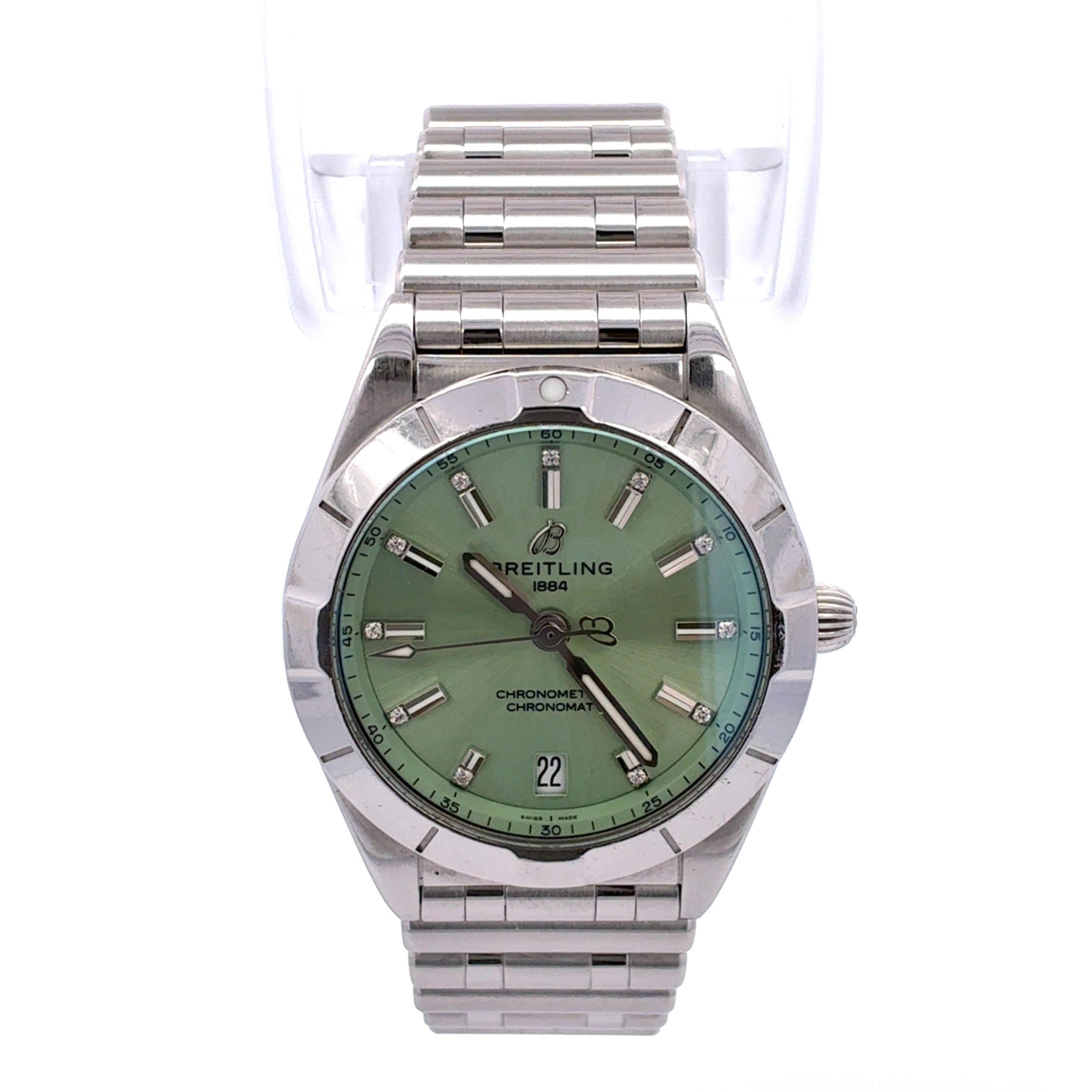 Breitling Chronomat 32 Ref.:A77310 Damen Full-Set BJ. 04/22 32mm