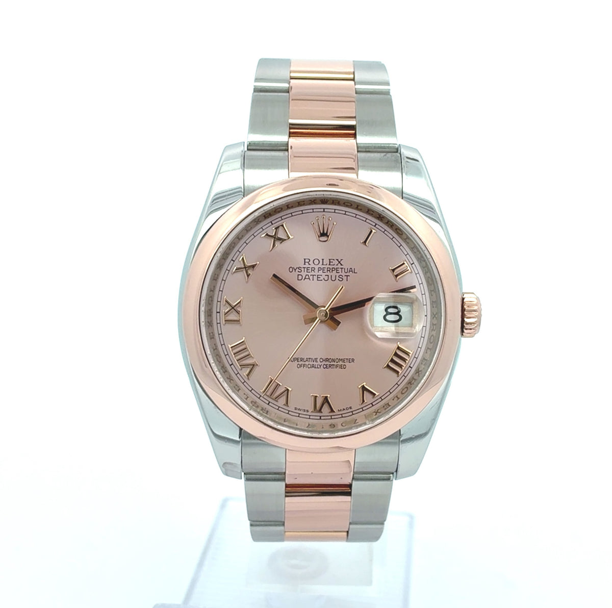 Rolex Datejust Edelstahl/ Rosegold Ref.: 116201 36mm Damen