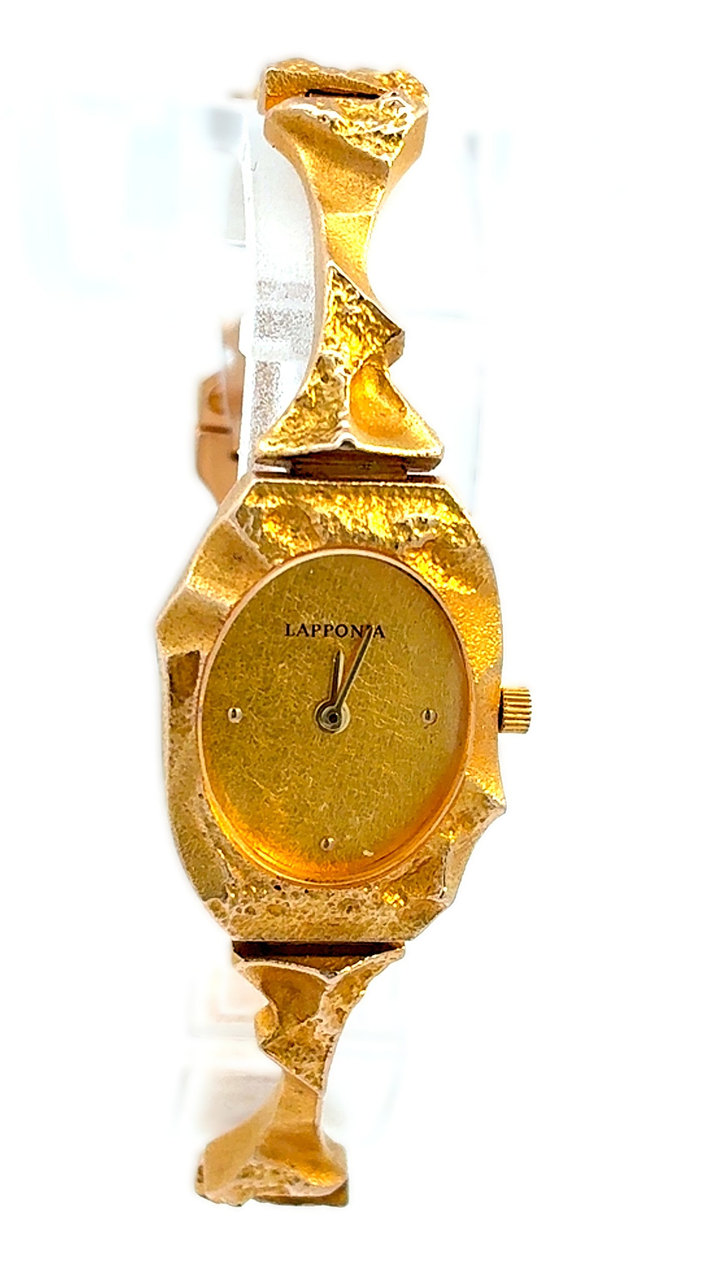 Lapponia Damenuhr Gelb Gold 585 14 kt