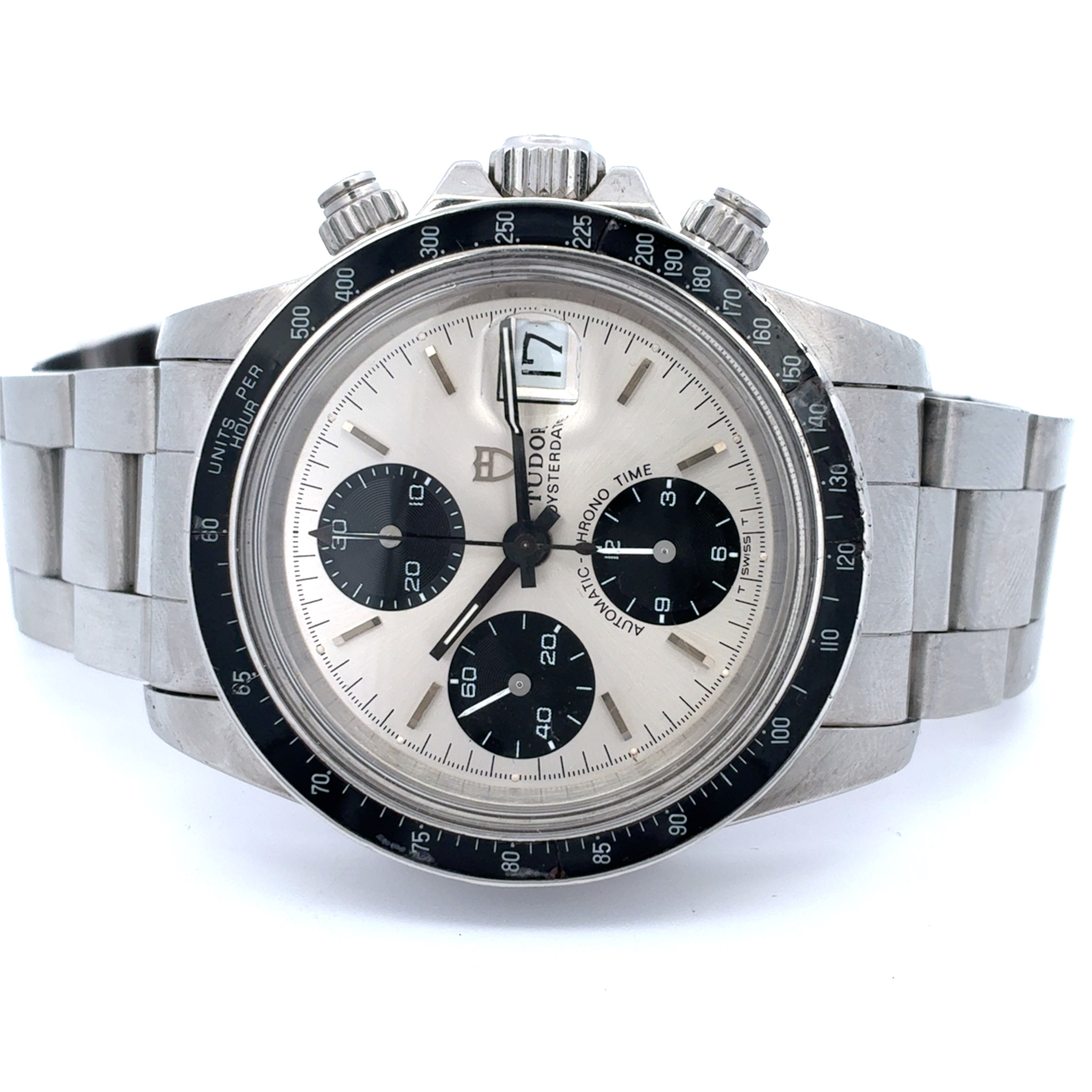 Tudor Oysterdate Big Block Edelstahl Ref. 79160 40 mm Automatik
