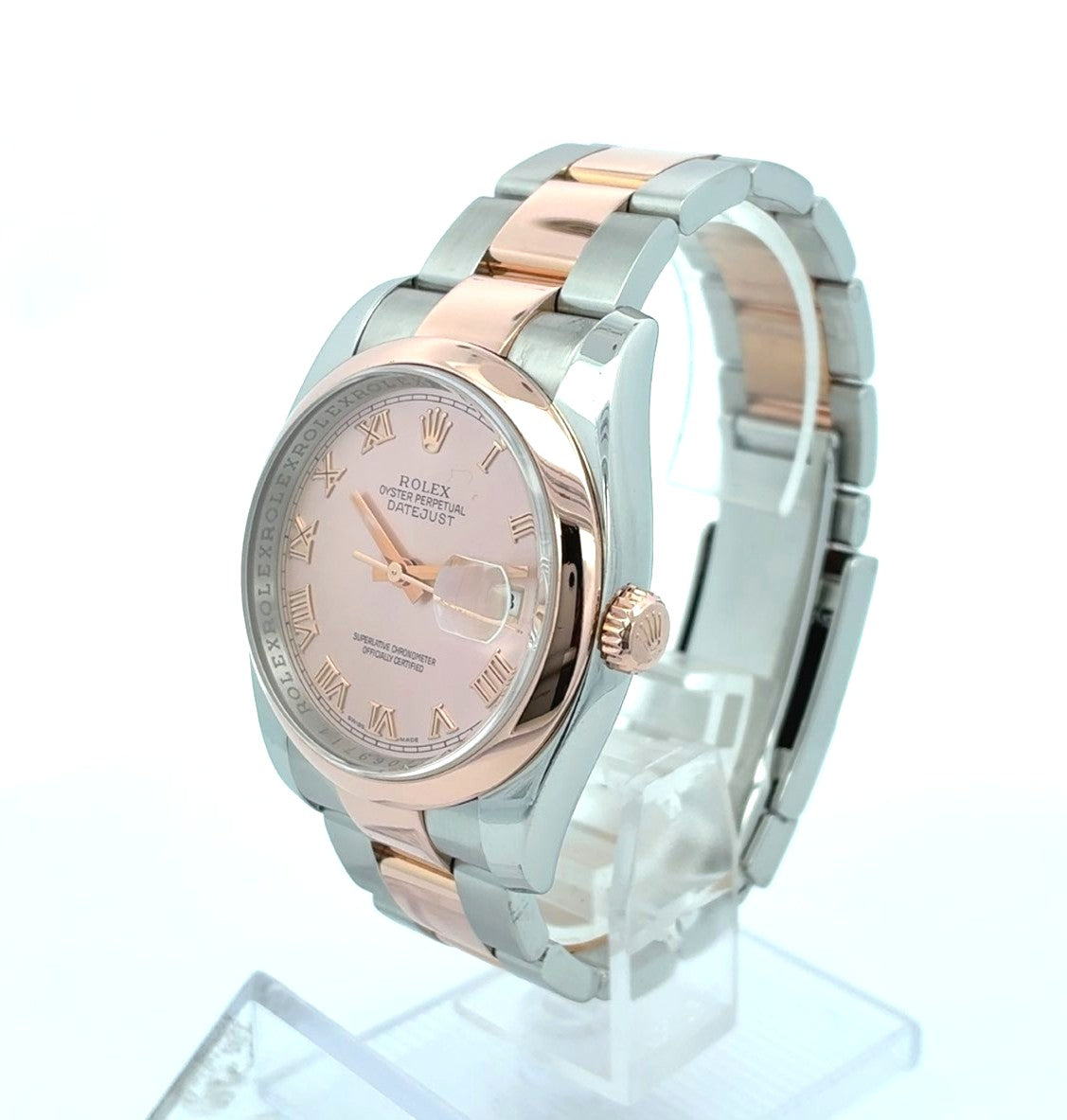 Rolex Datejust Edelstahl/ Rosegold Ref.: 116201 36mm Damen
