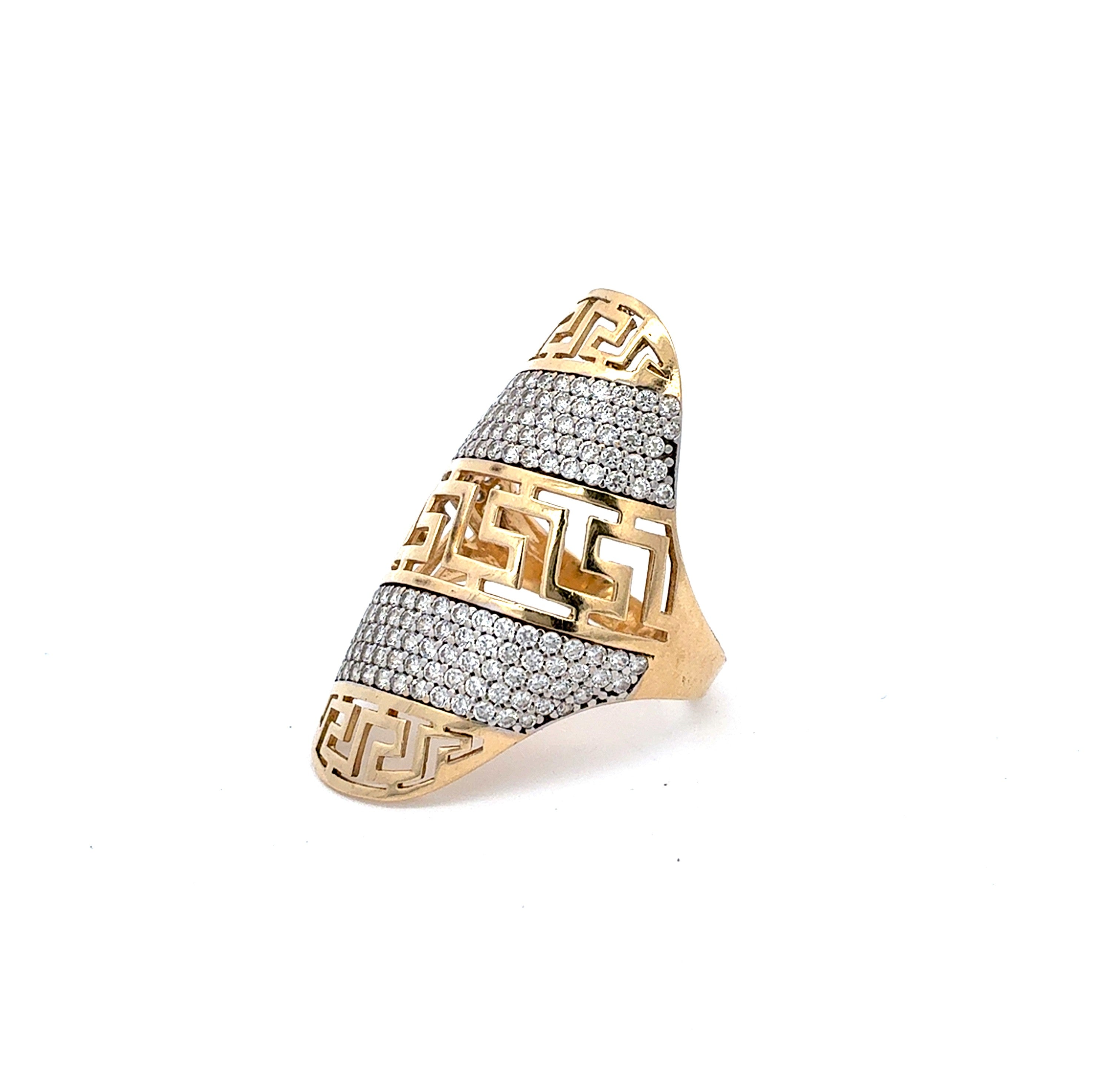 Ring Gold 585 14 kt Zirkonia Damen