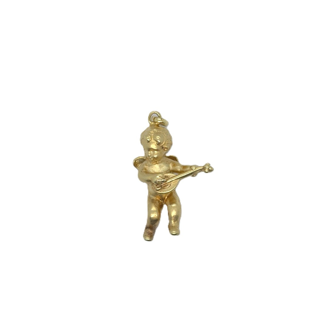 Kettenanhänger Gelbgold "Engel"