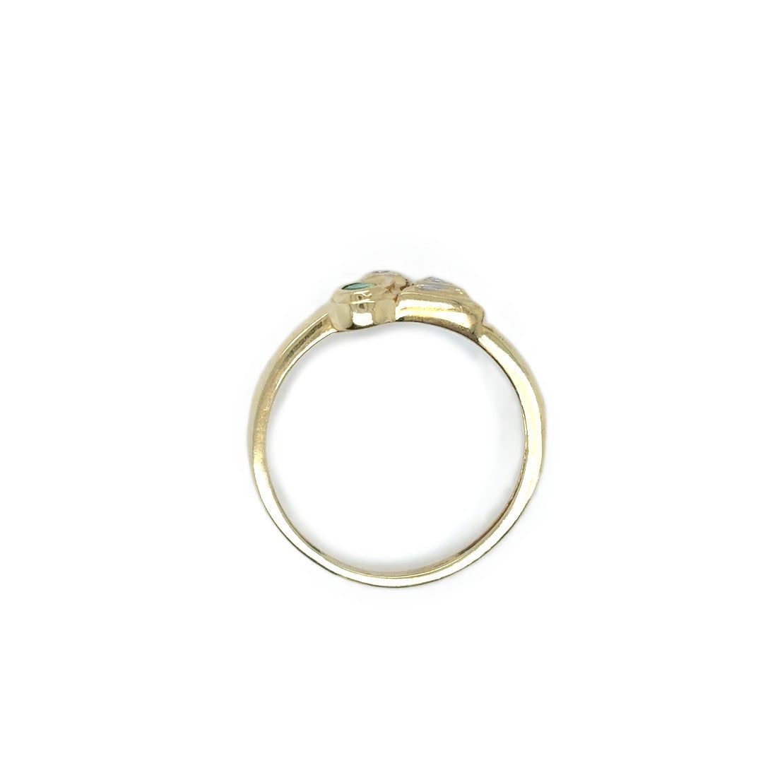 Ring Gelbgold 585 Diamanten