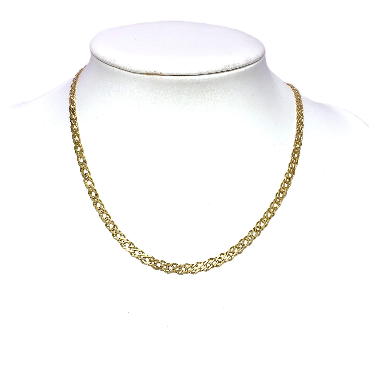 Unisex Panzer Kette Gelb Gold 333 / 8 kt42 cm