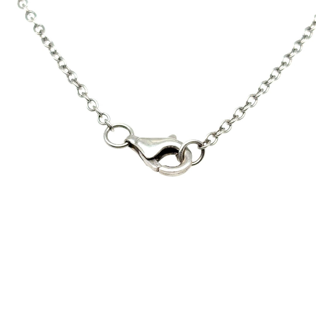 Damen Kette Collier 925 Silber ca.44,5cm