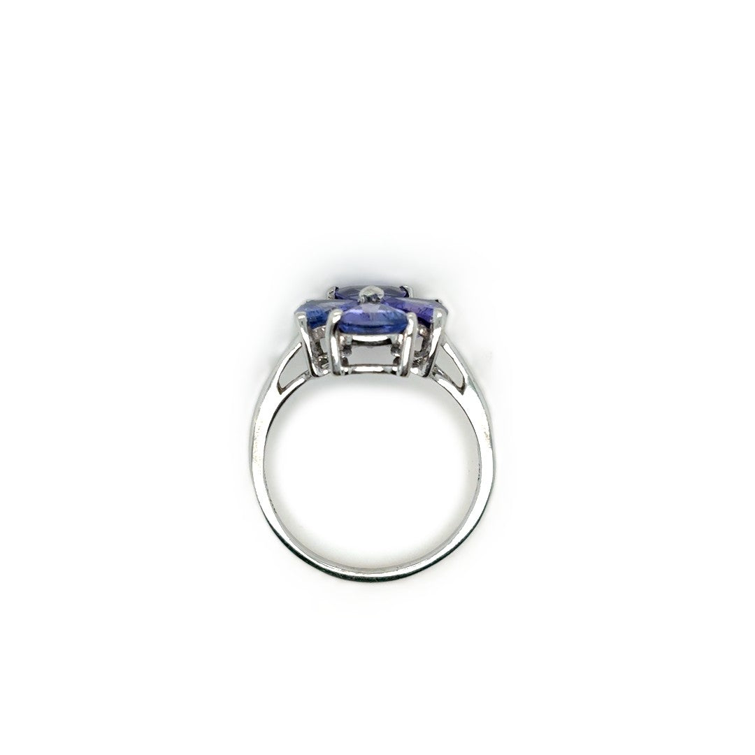 Ring Weißgold 416 Gr.59