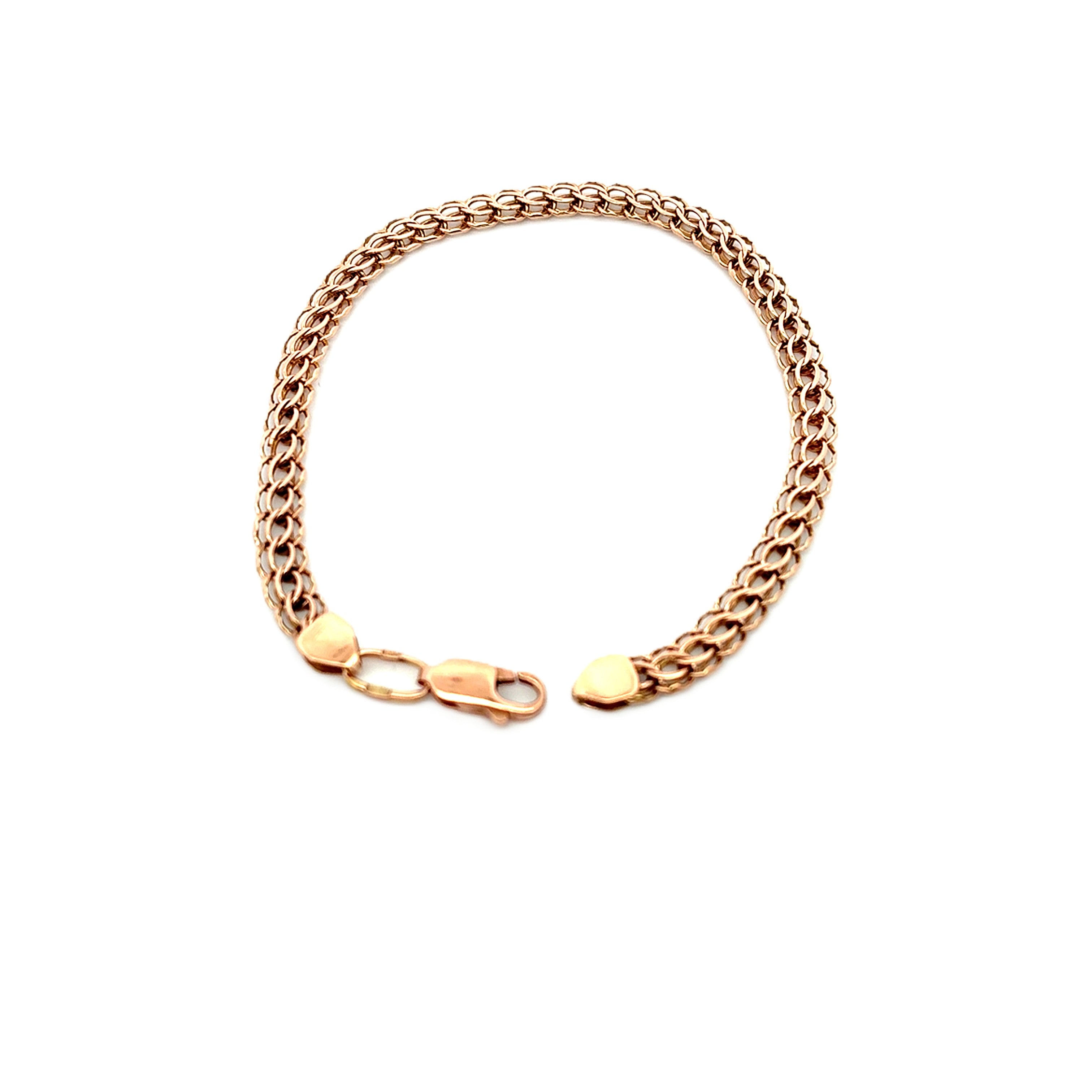 Unisex Armband Rotgold 585/14 kt Schmuck