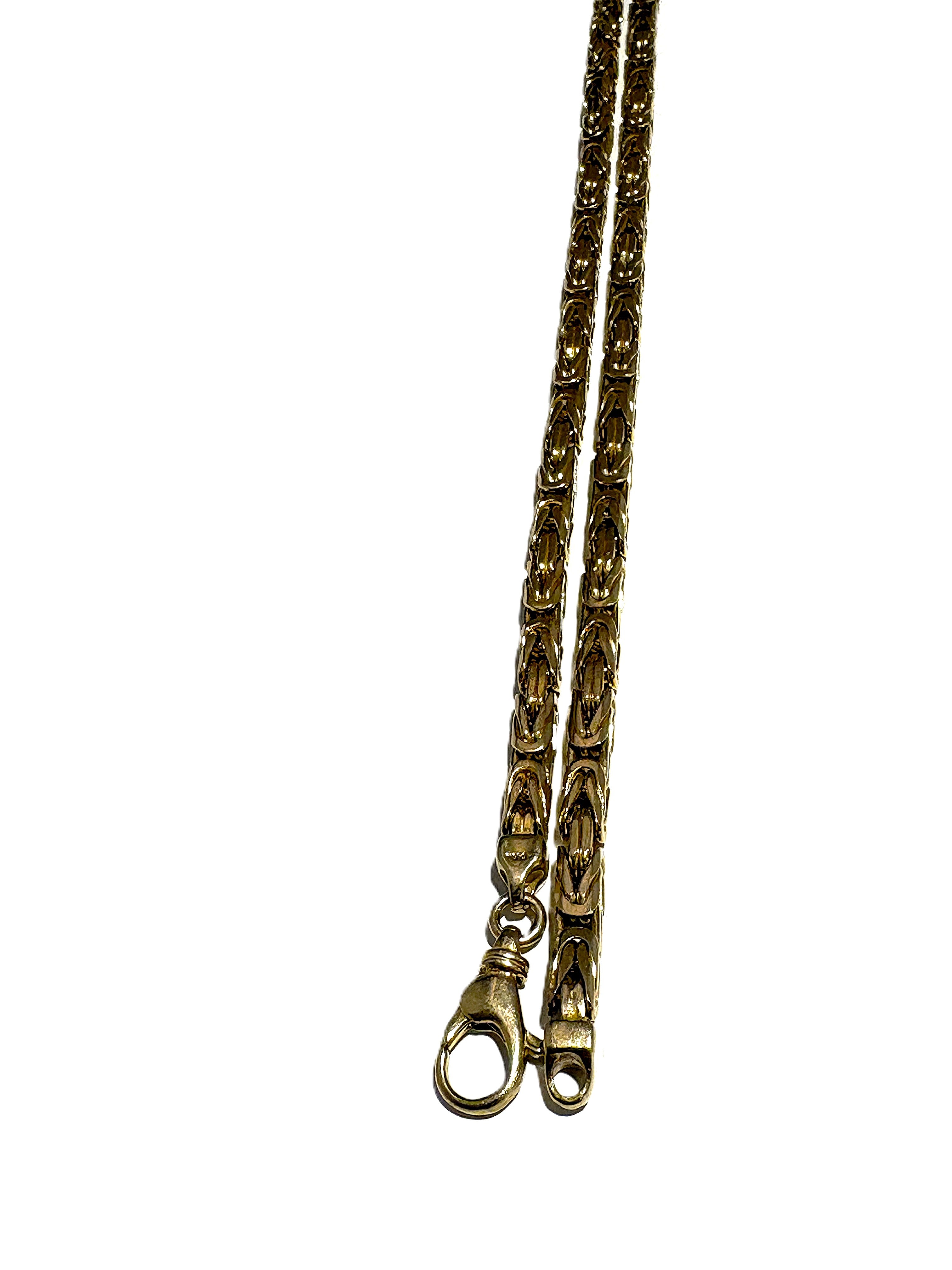 Königskette Gelb Gold 585 14 kt. Unisex 60 cm