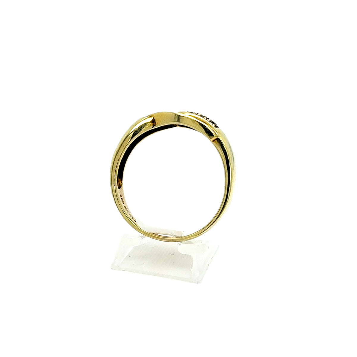Ring Gelb Gold 585 14kt *61* Damen Geschenk Diamanten