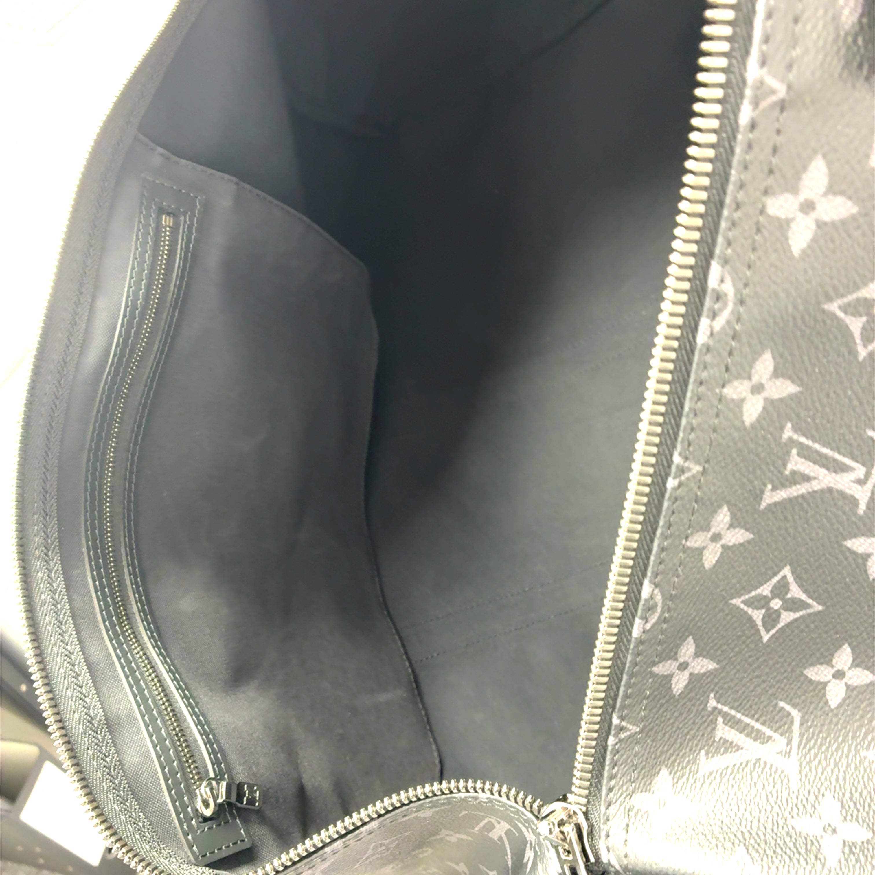Louis Vuitton Keepall 55 Reisetasche Schwarz