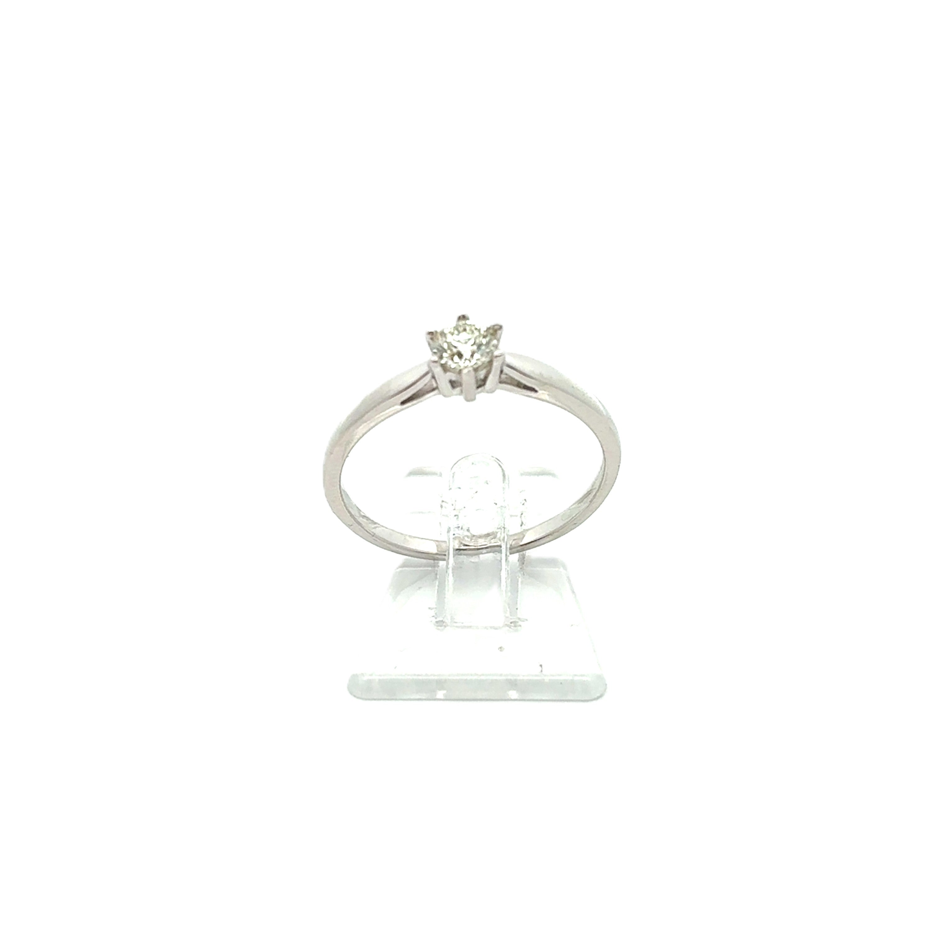 Damen Ring Weißgold 585 Brillant Geschenk Schmuck
