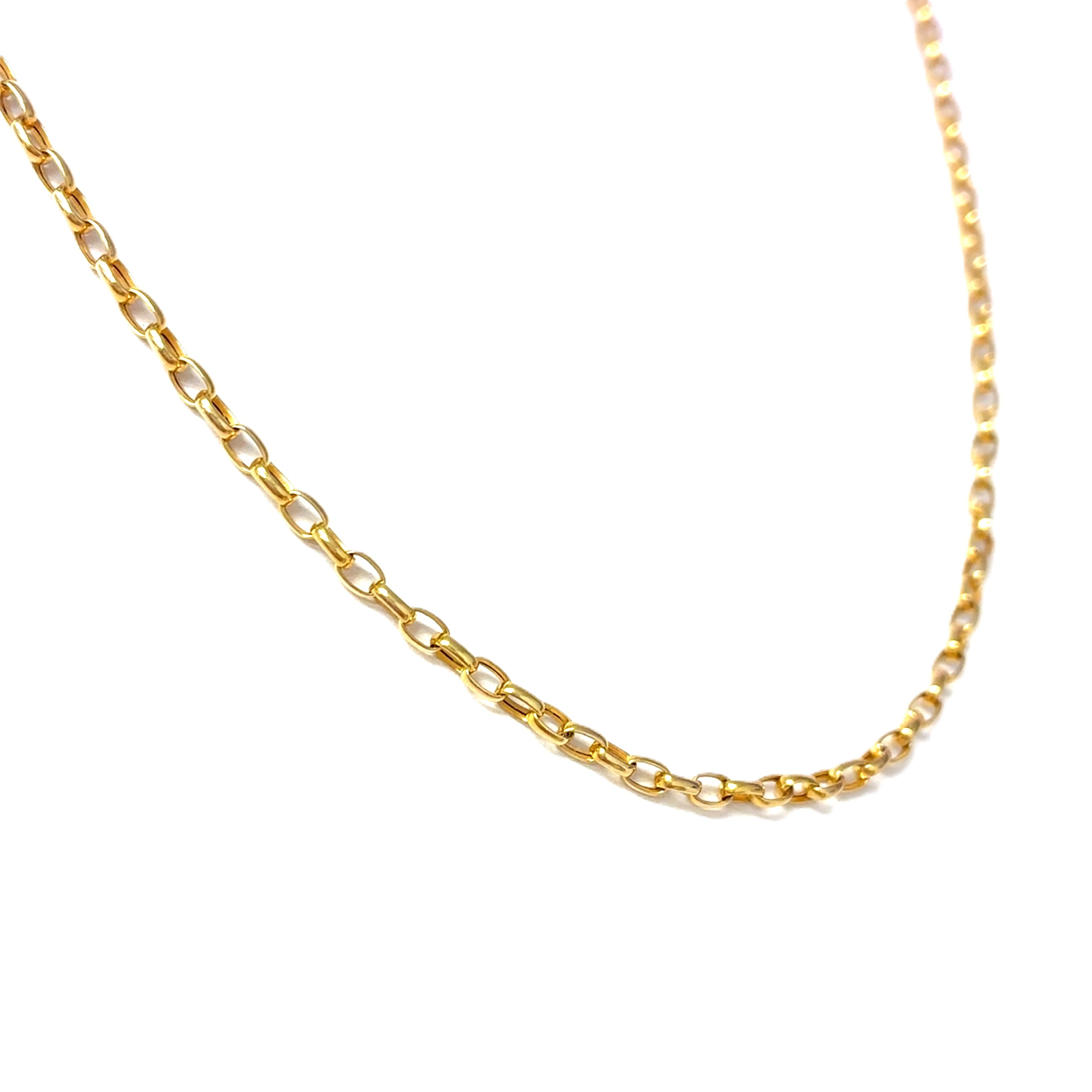 Damen Kette Gelb Gold 375 / 9 kt Schmuck Geschenk