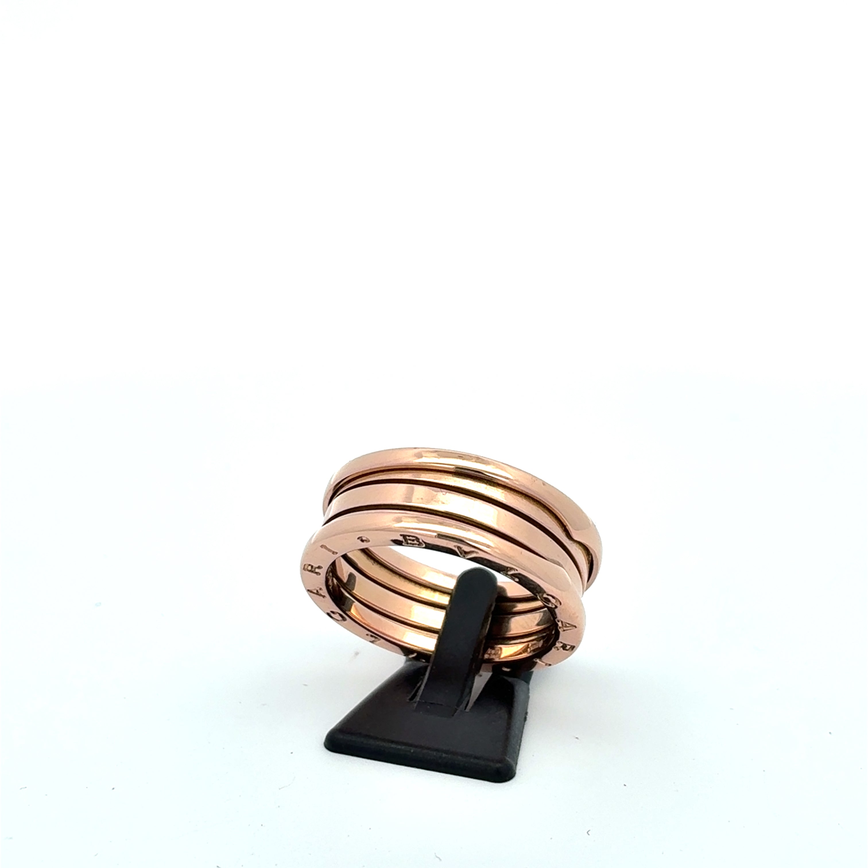 Bvlgari Ring Gelb Gold 750 BZero Unisex Geschenk