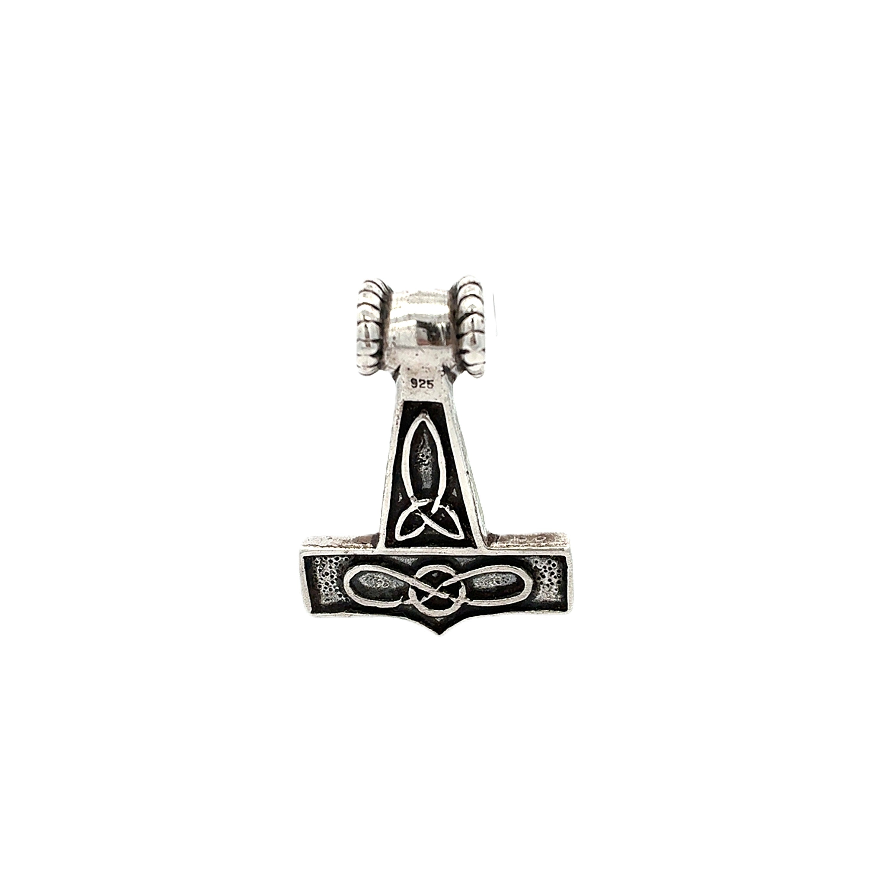 Anhänger Sterling Silber 925  Odin Widder Thors Hammer