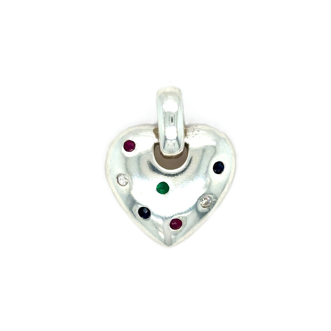 Kettenanhänger "Herz" 925 Silber