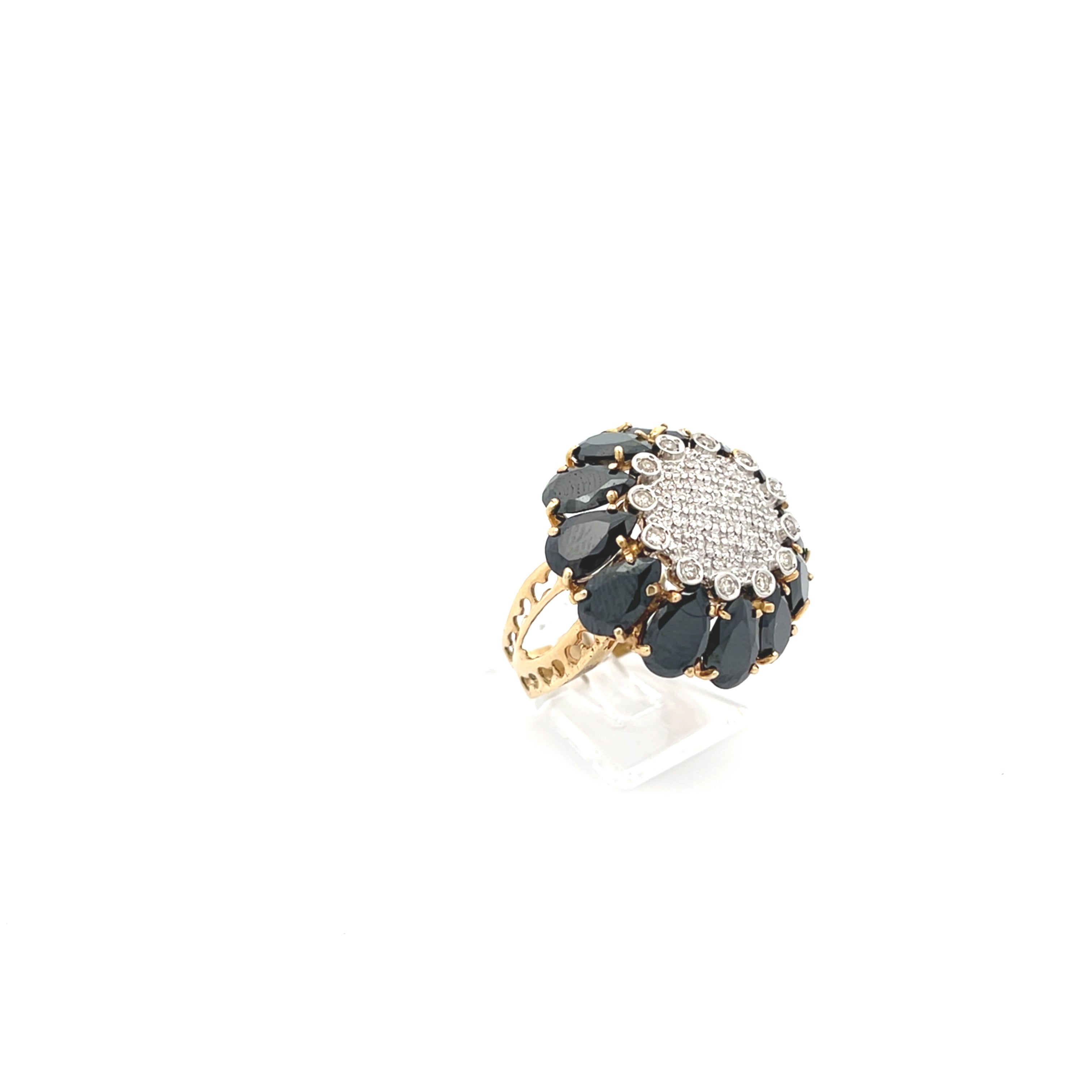 Diamant Gold Ring 585 14kt Gr.62