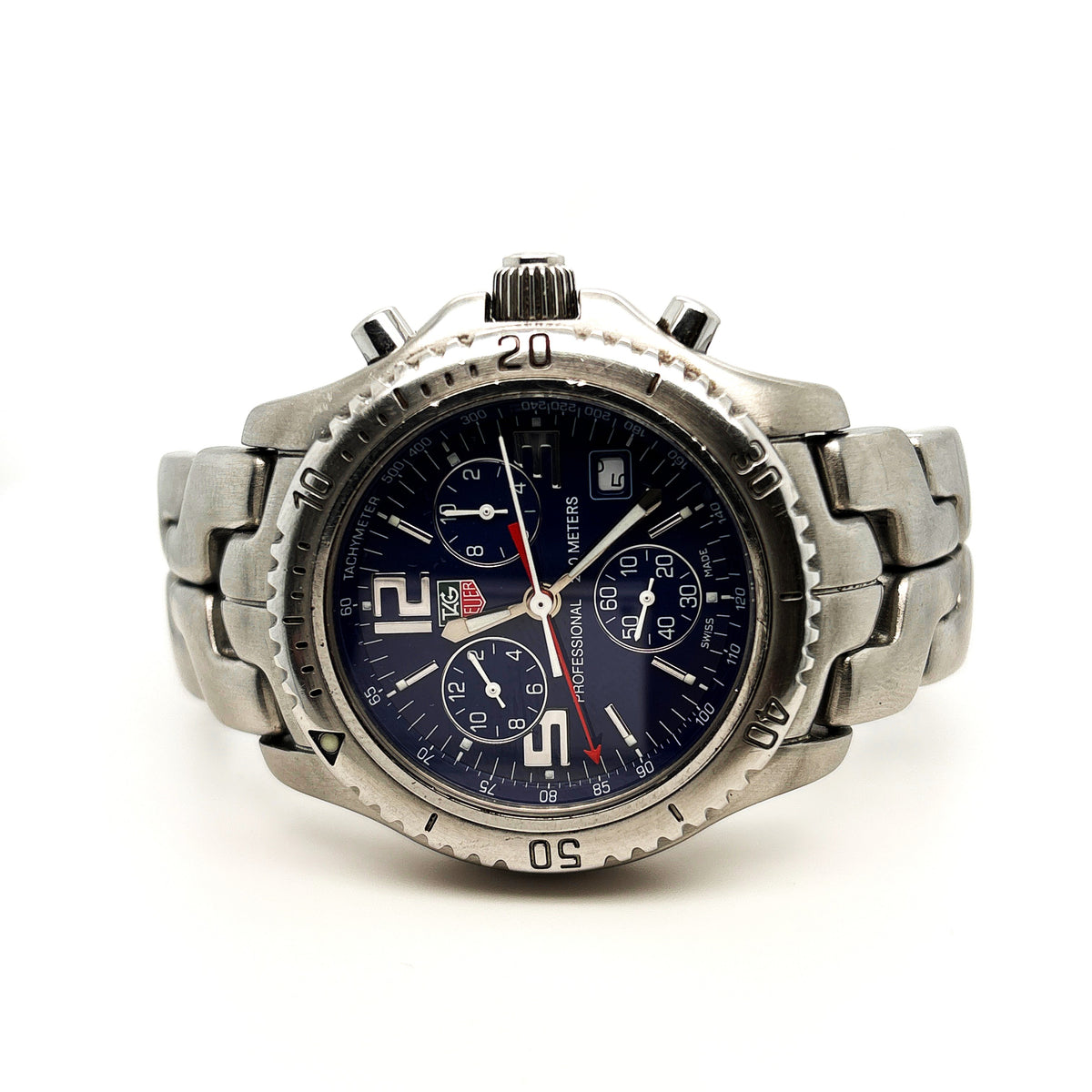 Tag Heuer Link Professional CT1110 Stahl/Stahl Quartz