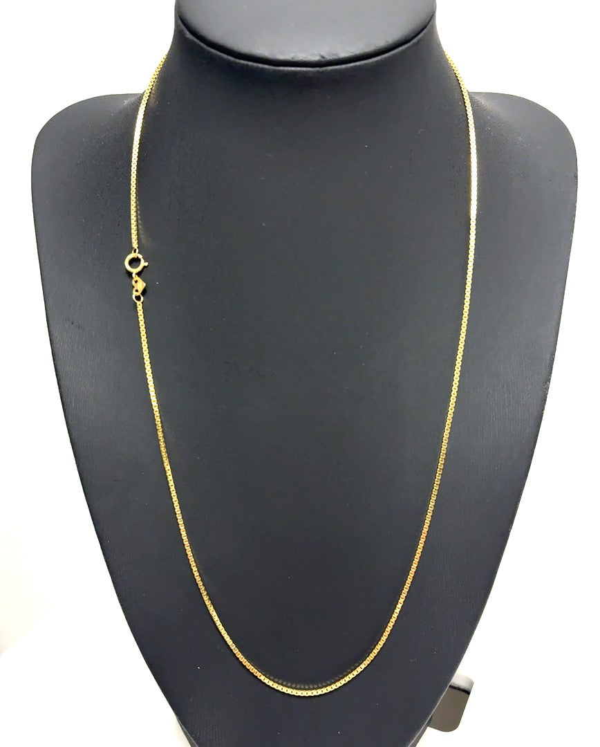 Kette Gelb Gold 585 Schmuck Geschenk Unisex