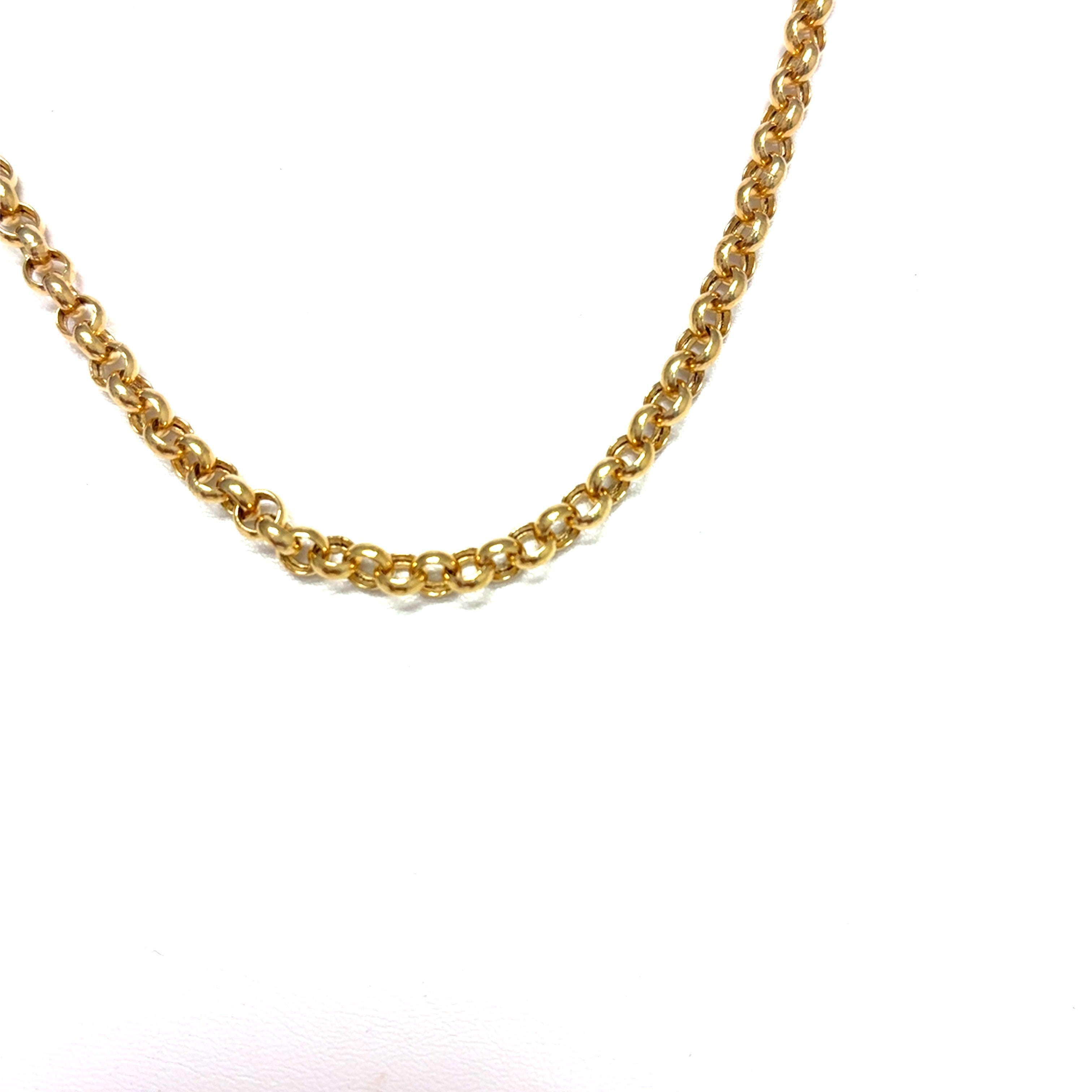 Erbs Kette Gelb Gold 585 14 kt L: 54 cm  237430