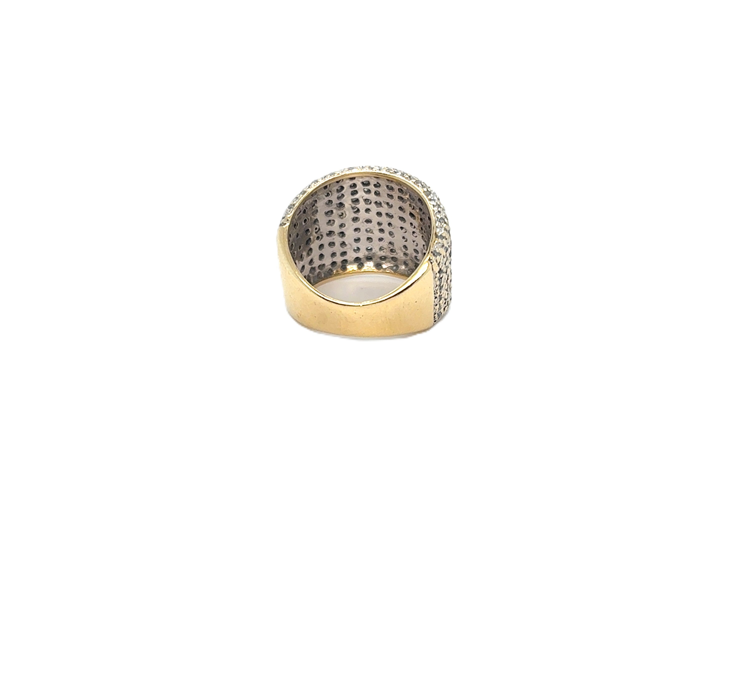 Ring Gelb Gold 585 14kt mit Brillanten