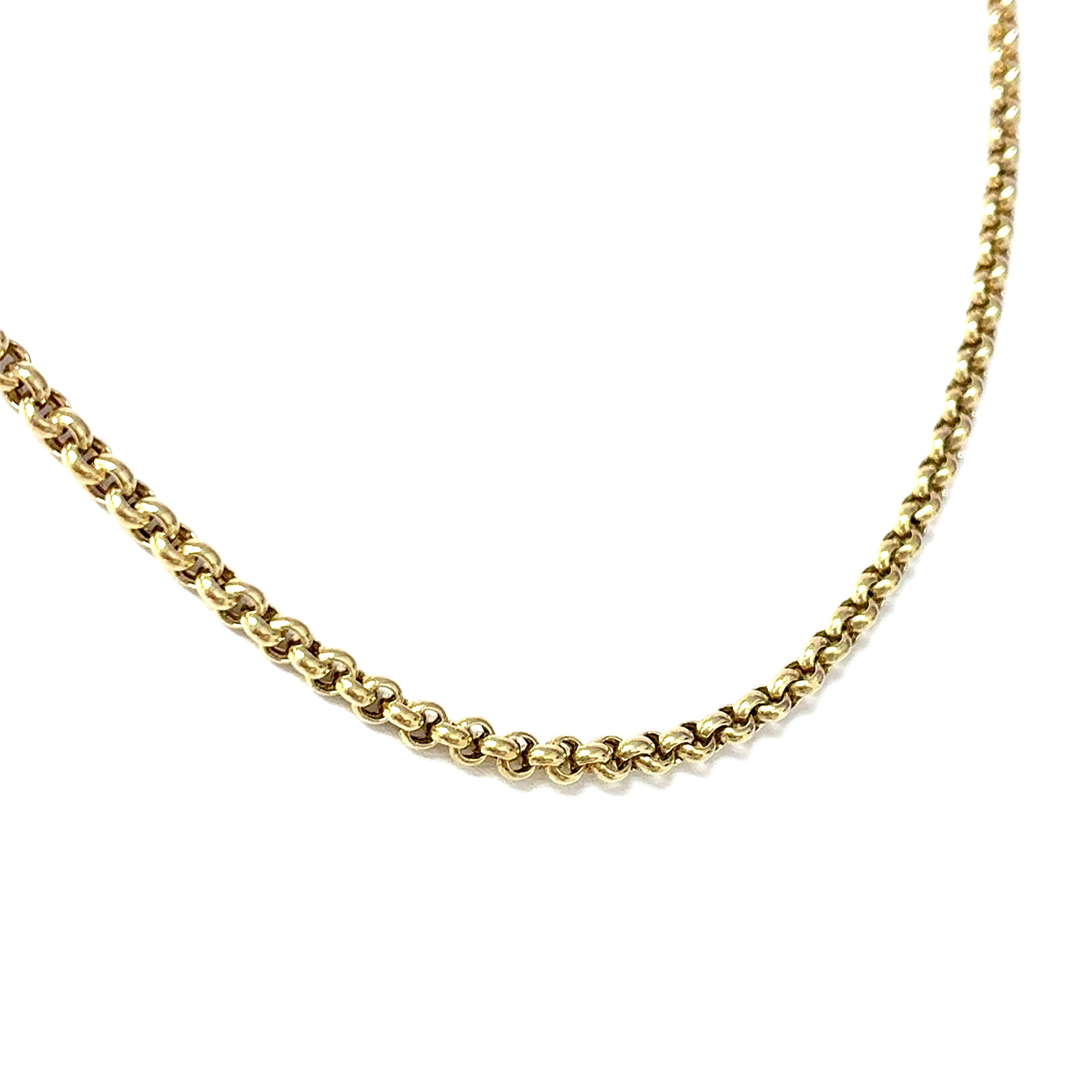 Kette Gelb Gold 585 / 14 kt Unisex Schmuck Geschenk 207239