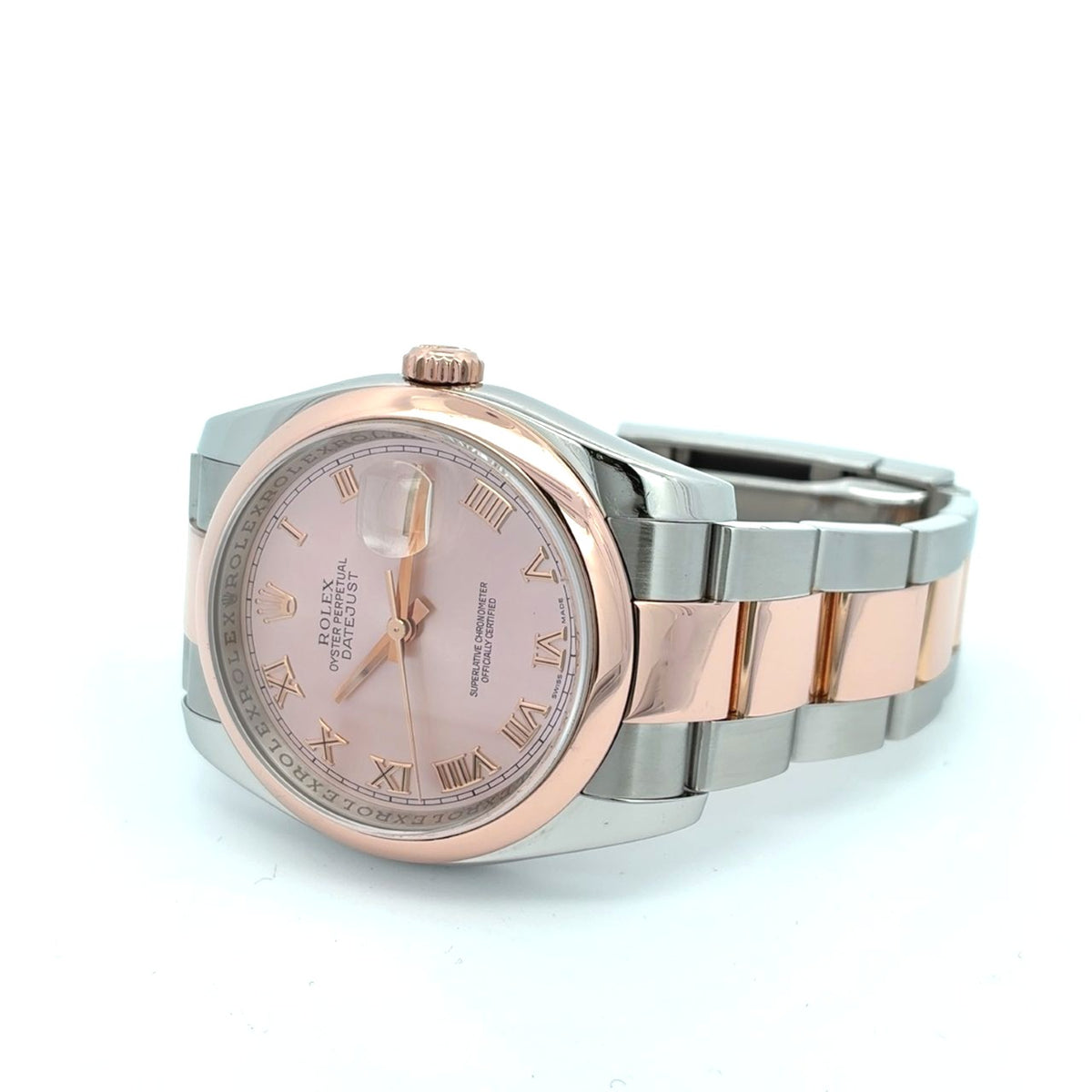 Rolex Datejust Edelstahl/ Rosegold Ref.: 116201 36mm Damen
