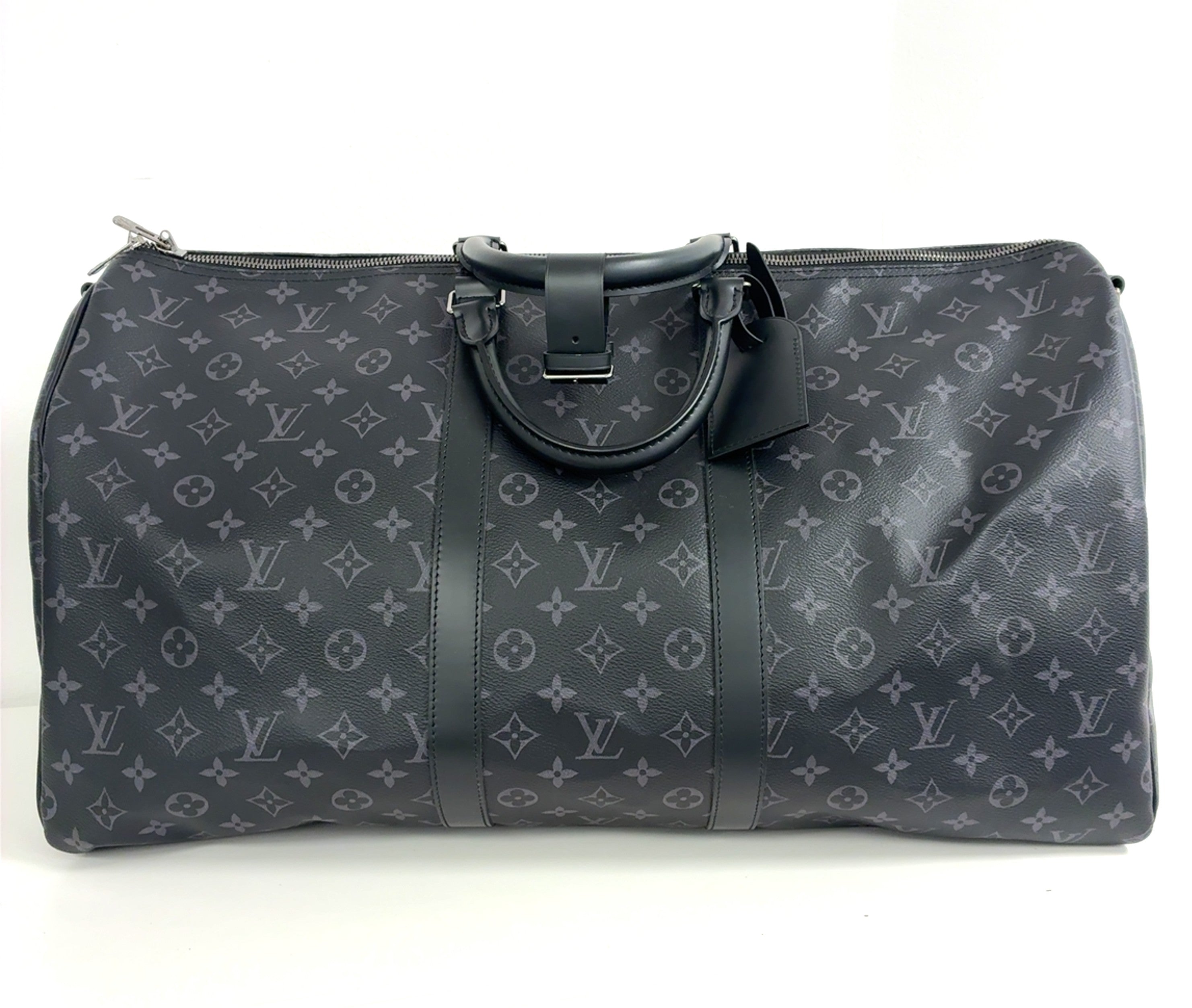 Louis Vuitton Keepall 55 Reisetasche Schwarz