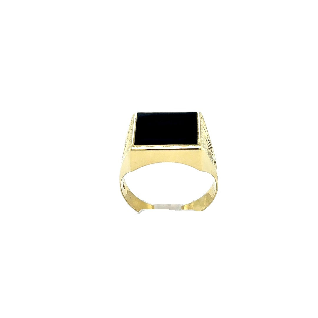Herren Ring Gelbgold 585/14kt Gr.68