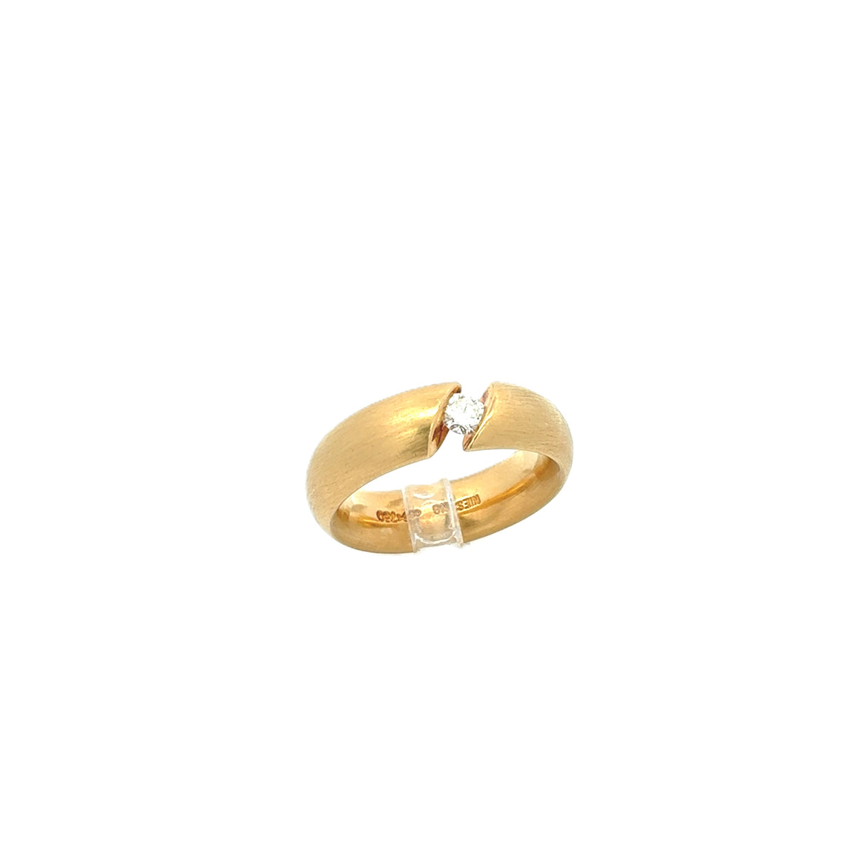 Niessing Damen Ring Gelb Gold 750 52 Brillanten ca. 0,07ct